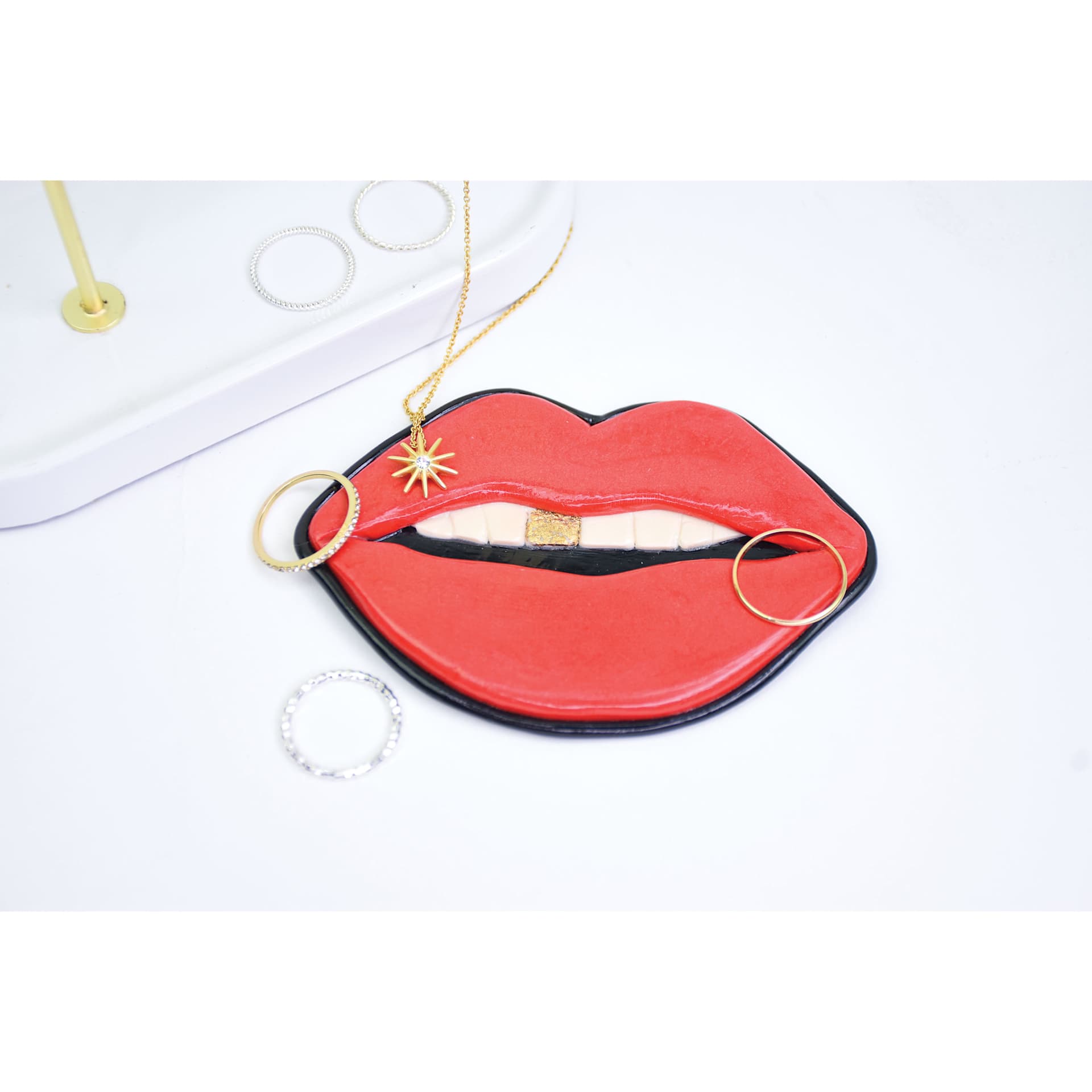 Scupley Souffle - Chili Pepper, 1.7 oz Bar finished jewelry magnet example