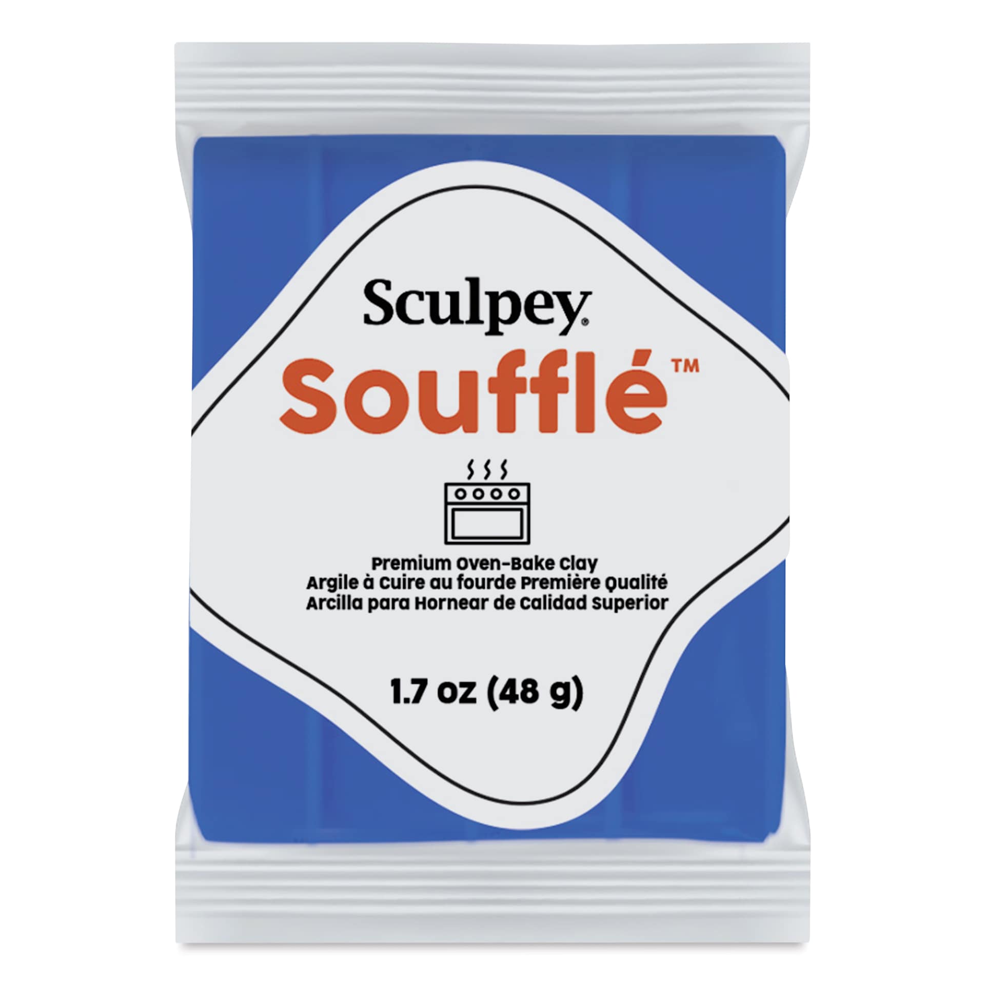Sculpey Souffle - Cornflower, 1.7 oz Bar