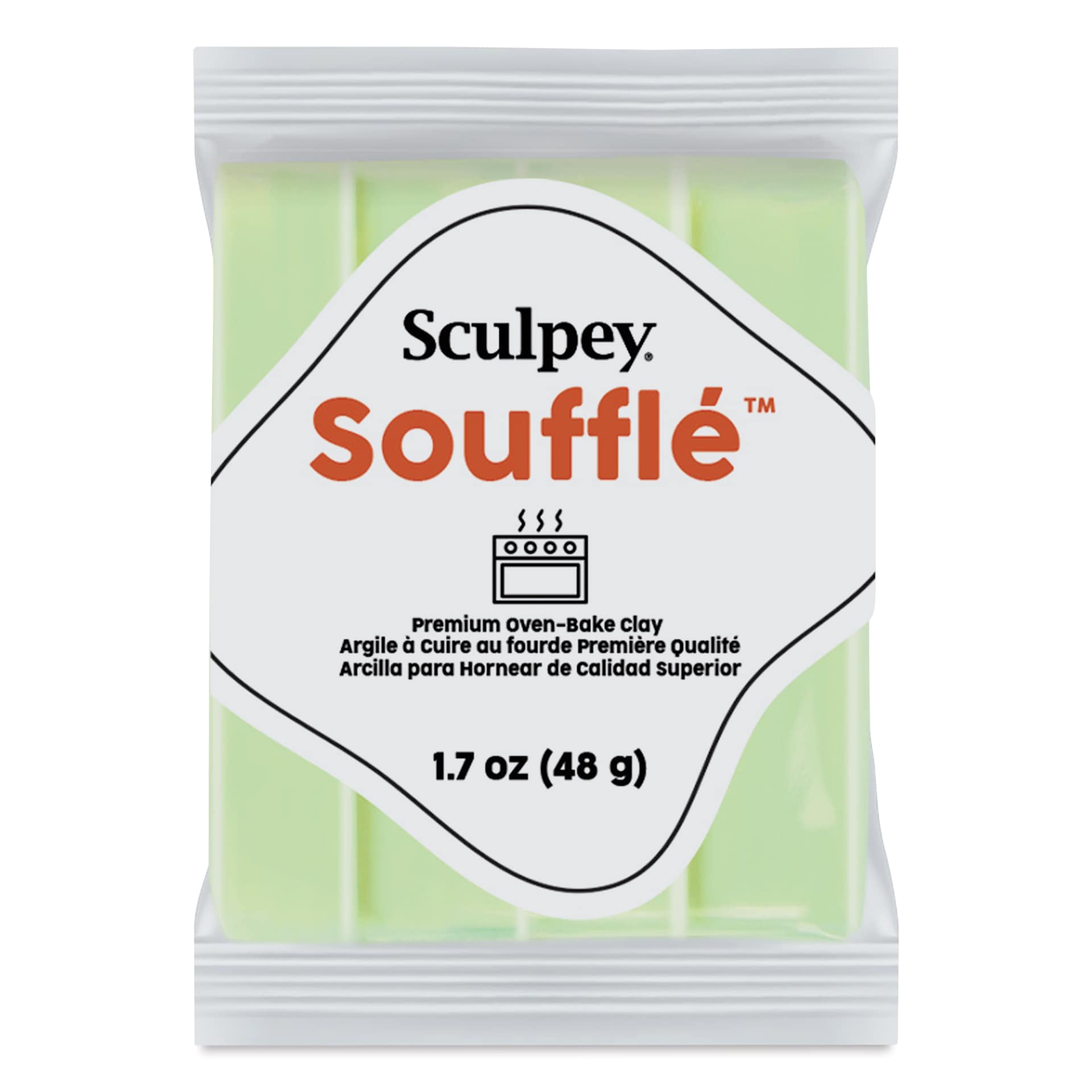 Scupley Souffle - Pistachio, 1.7 oz Bar