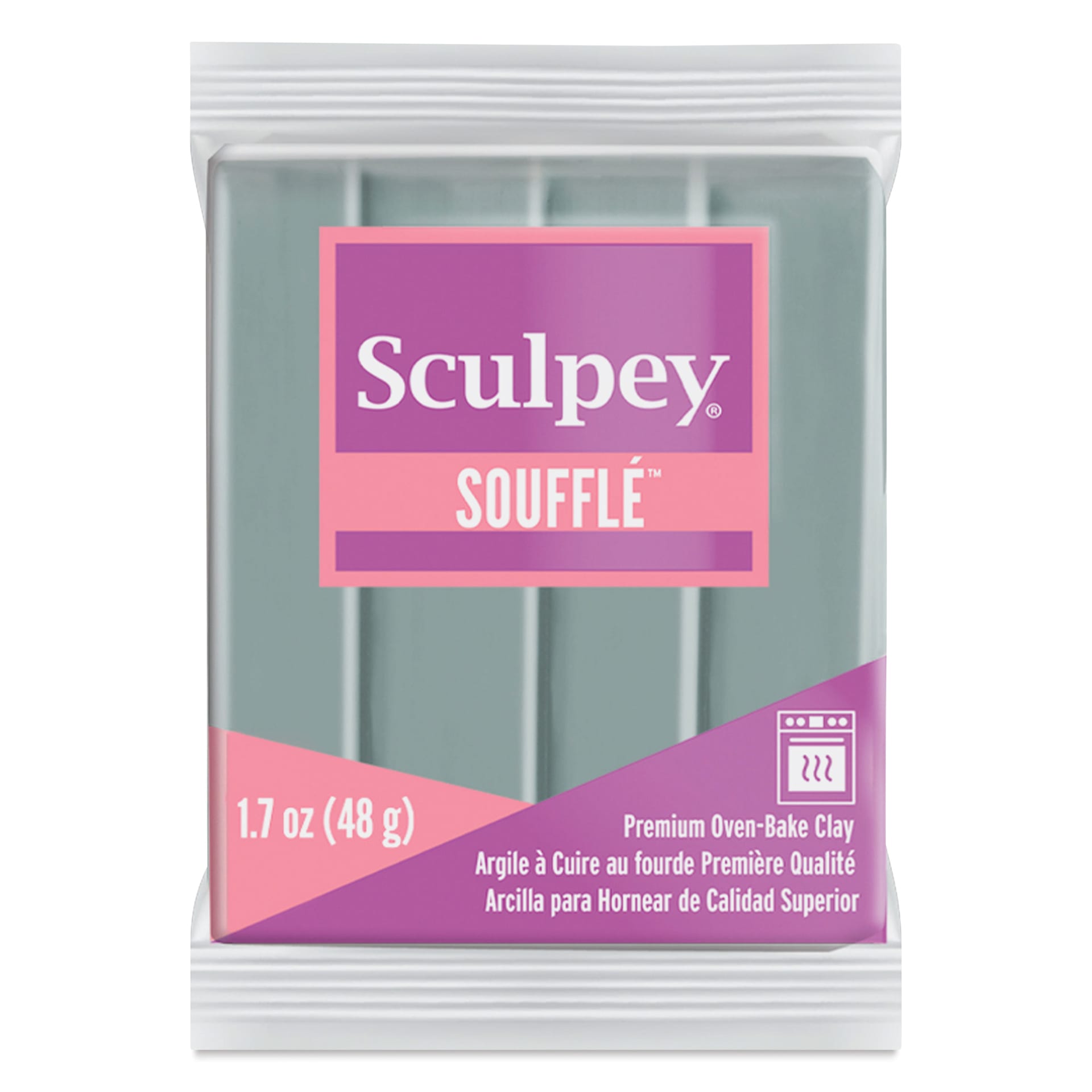 Sculpey Souffle - Succulent, 1.7 oz Bar front of packaging