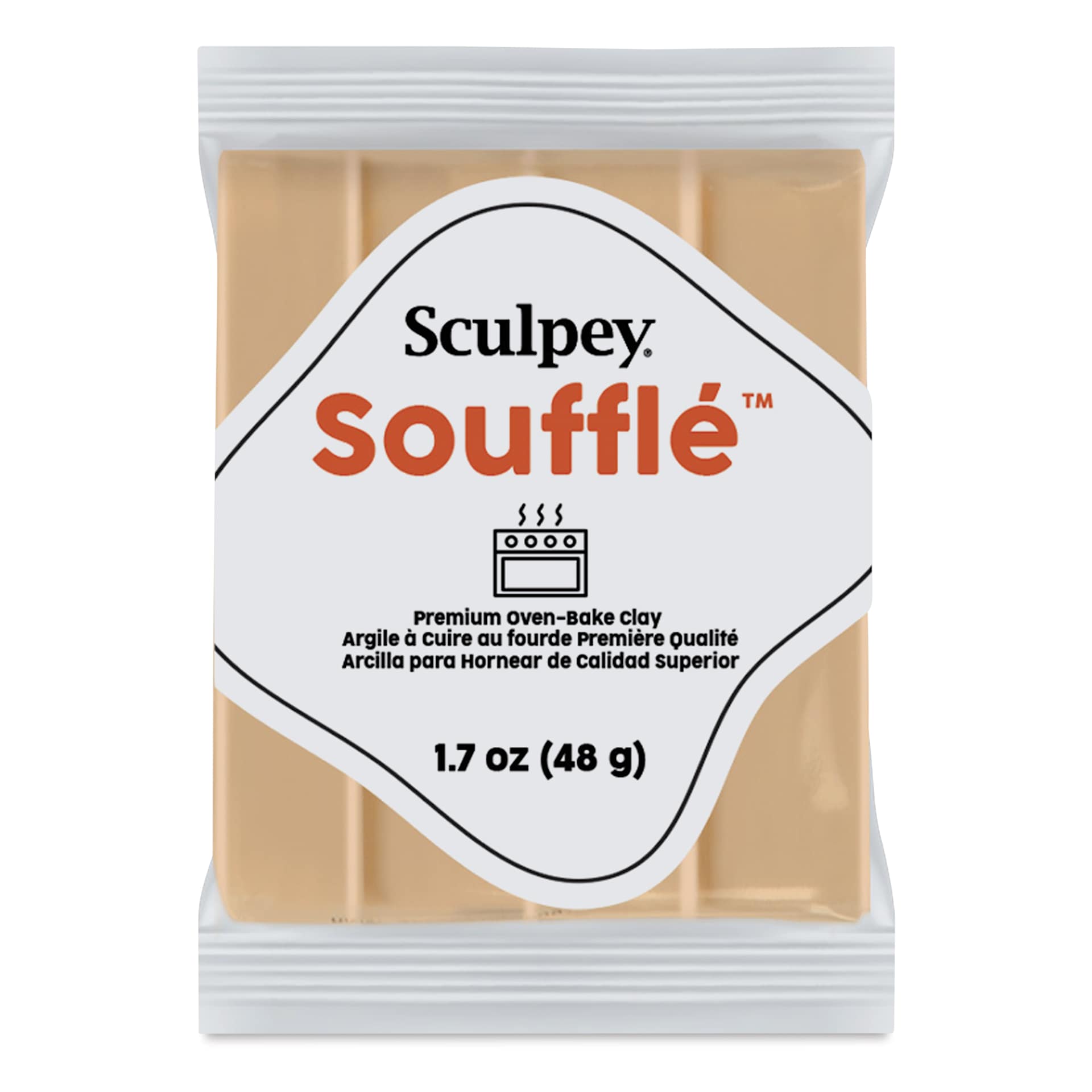 Scupley Souffle - Latte, 1.7 oz Bar