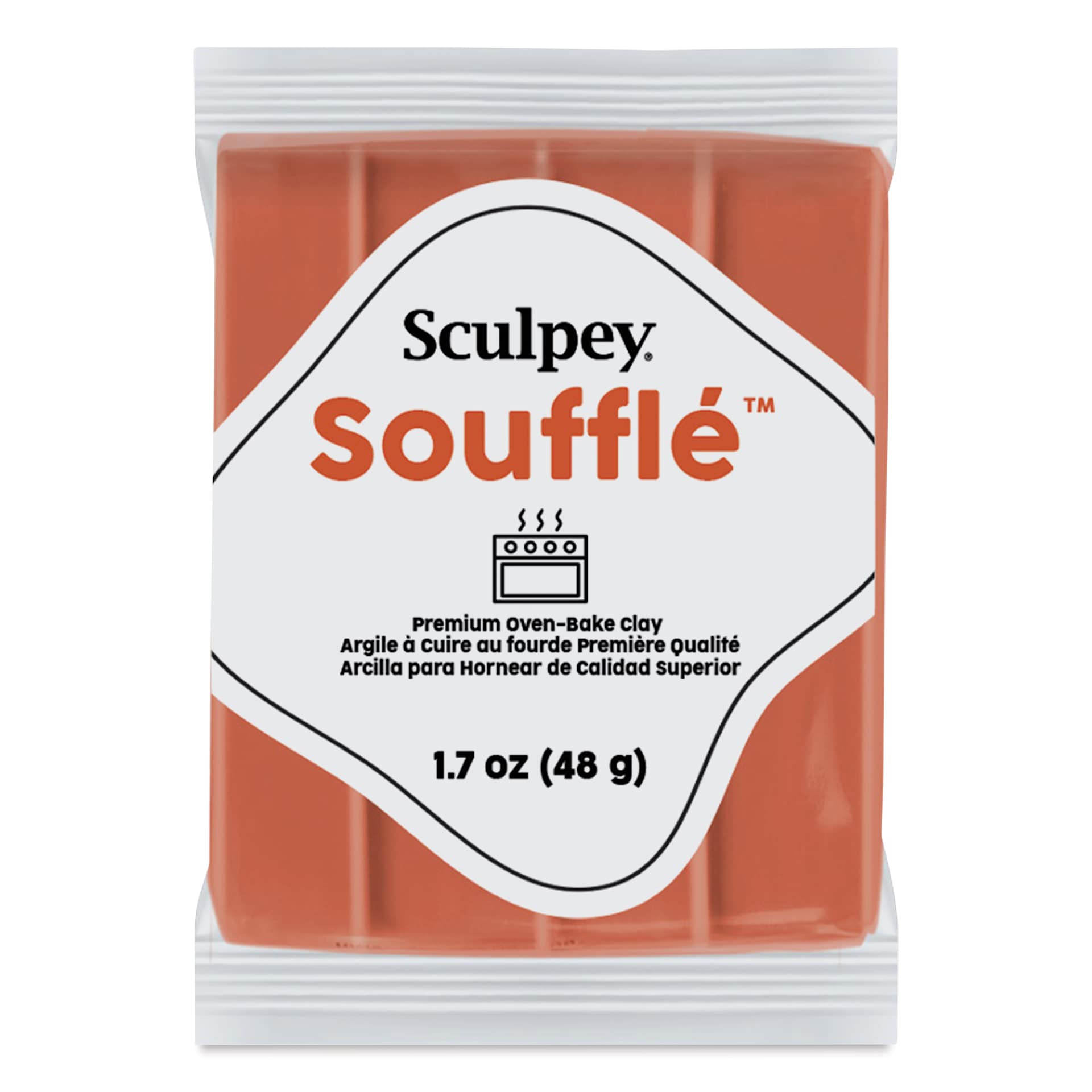 Sculpey Souffle - Sedona, 1.7 oz Bar