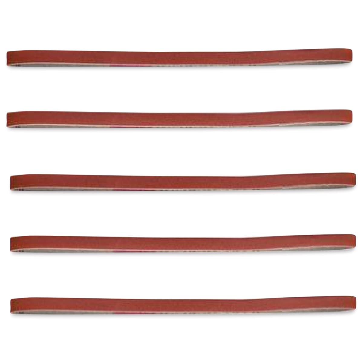 Excel Blades Sanding Stick - 5 320 Grit Replacement Belts in horizontal row