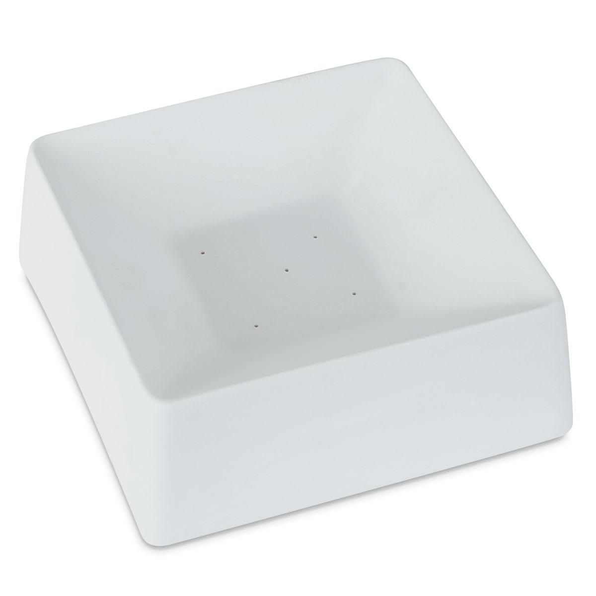Fuseworks Glass Slump Molds - Flat Sided Square Mold shown at angle