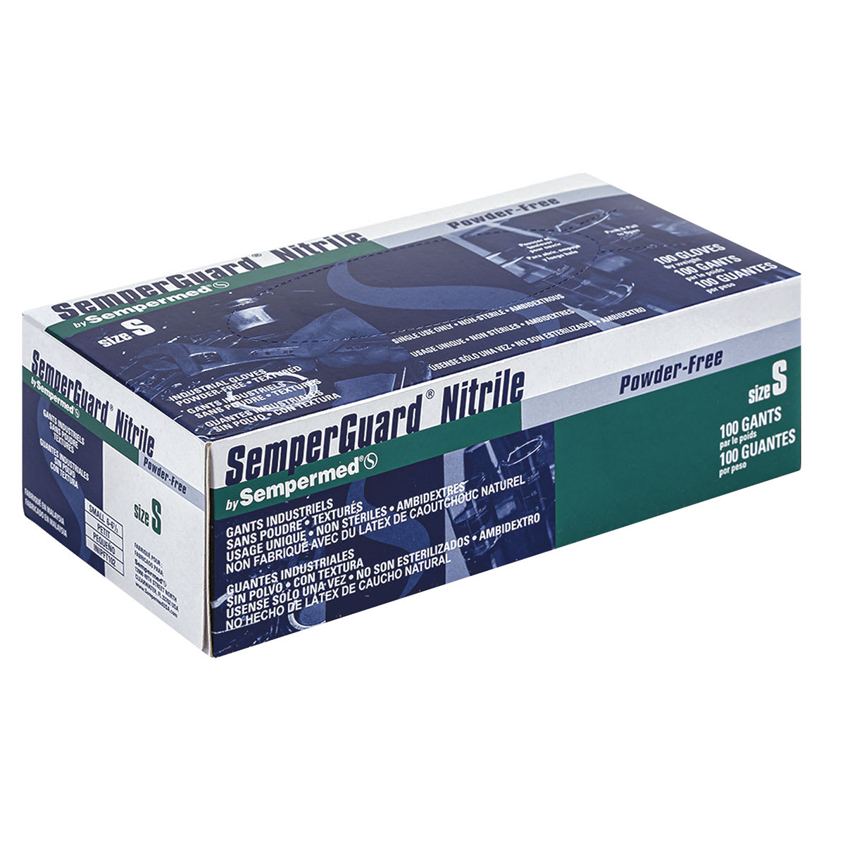 Glove Pack - Small, Nitrile, Powder-Free, Pkg of 100
