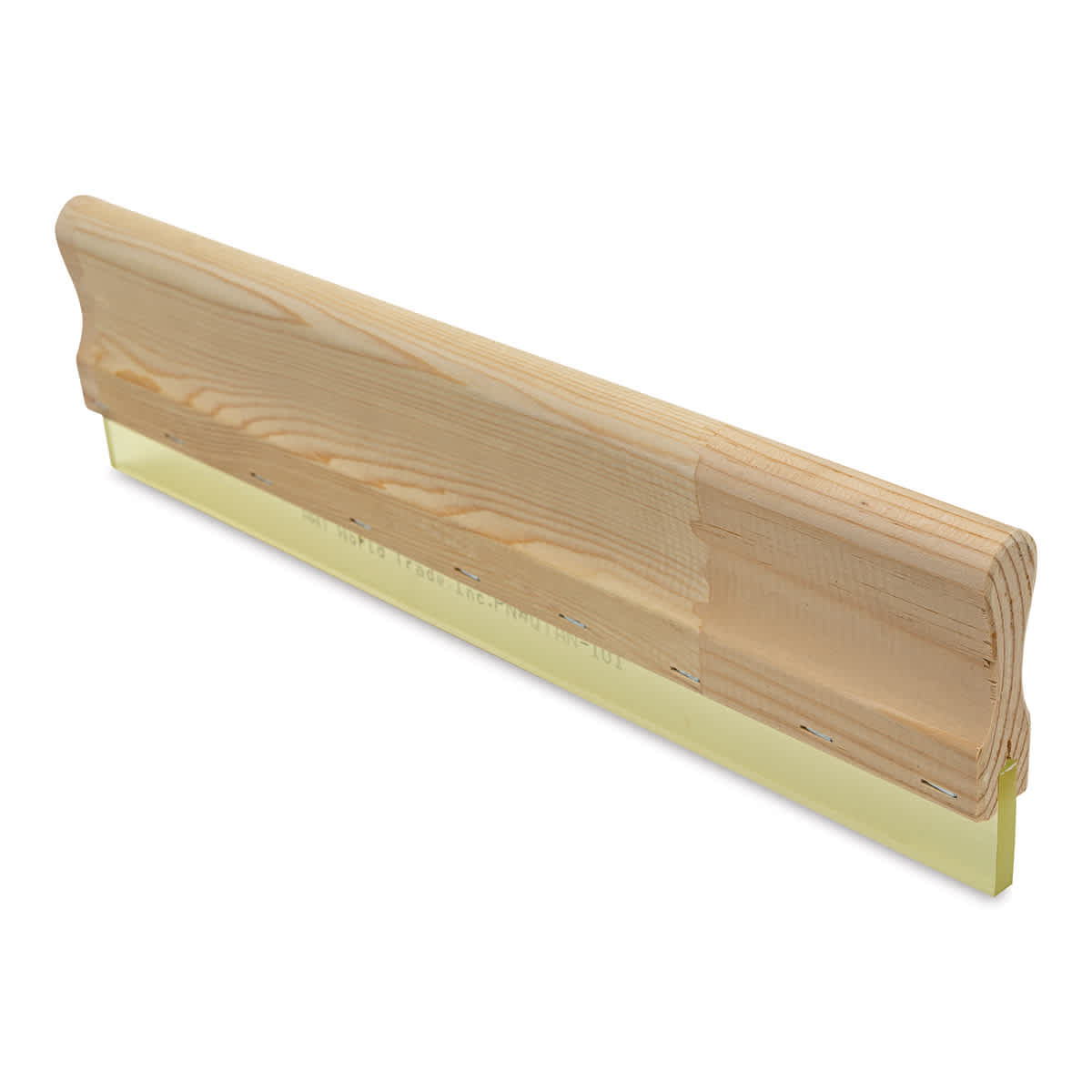 Blick Standard Squeegee - 18", 60-65 Durometer - angled