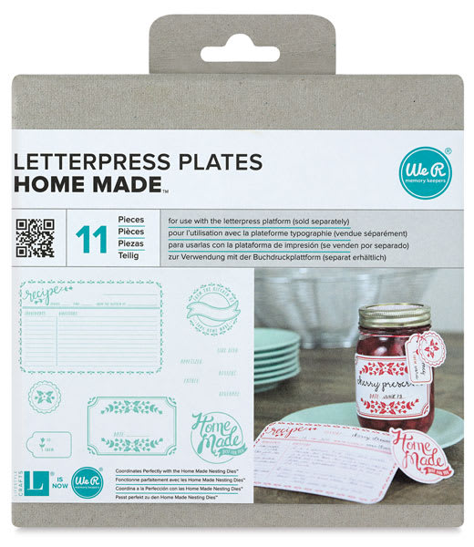We R Memory Keepers Printing Plate Sets - front of package