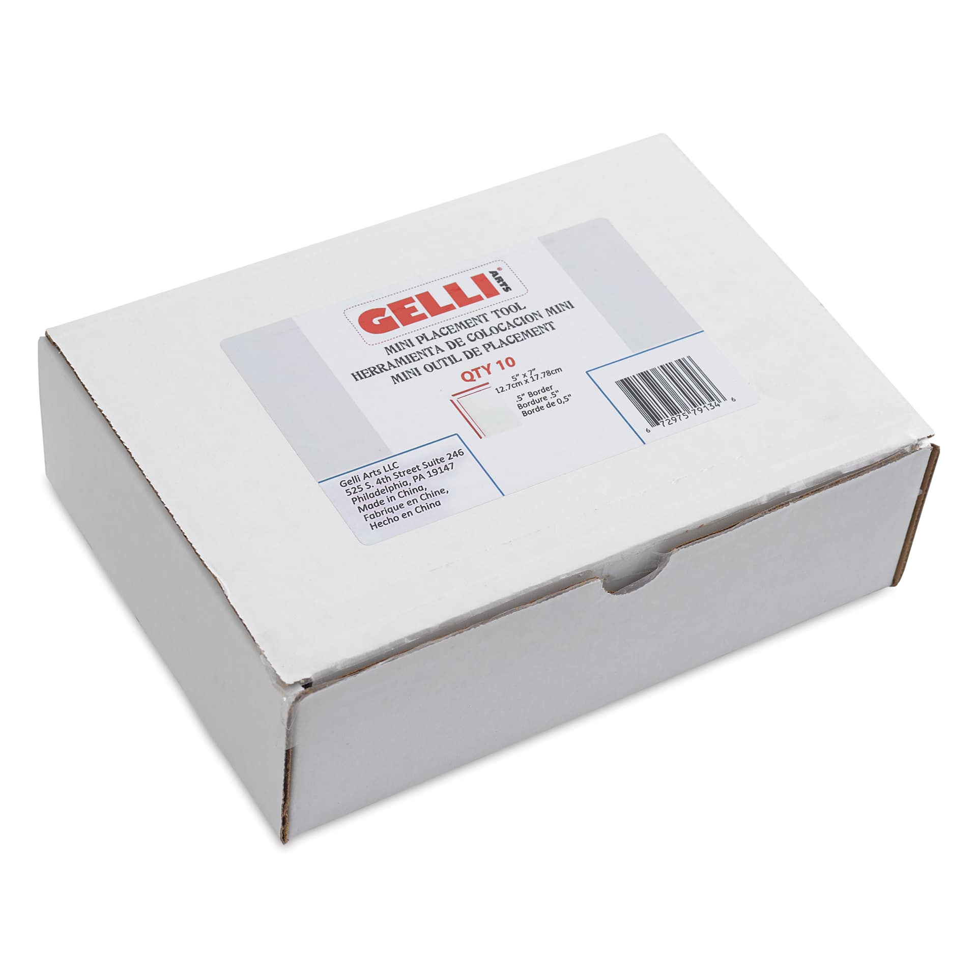 Gelli Arts Mini Placement Tool - Class Pack, Pkg of 10