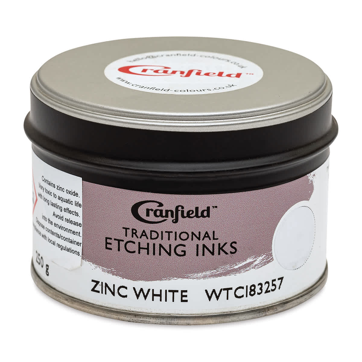 Cranfield Traditional Etching Ink - Zinc White, 250 g - front