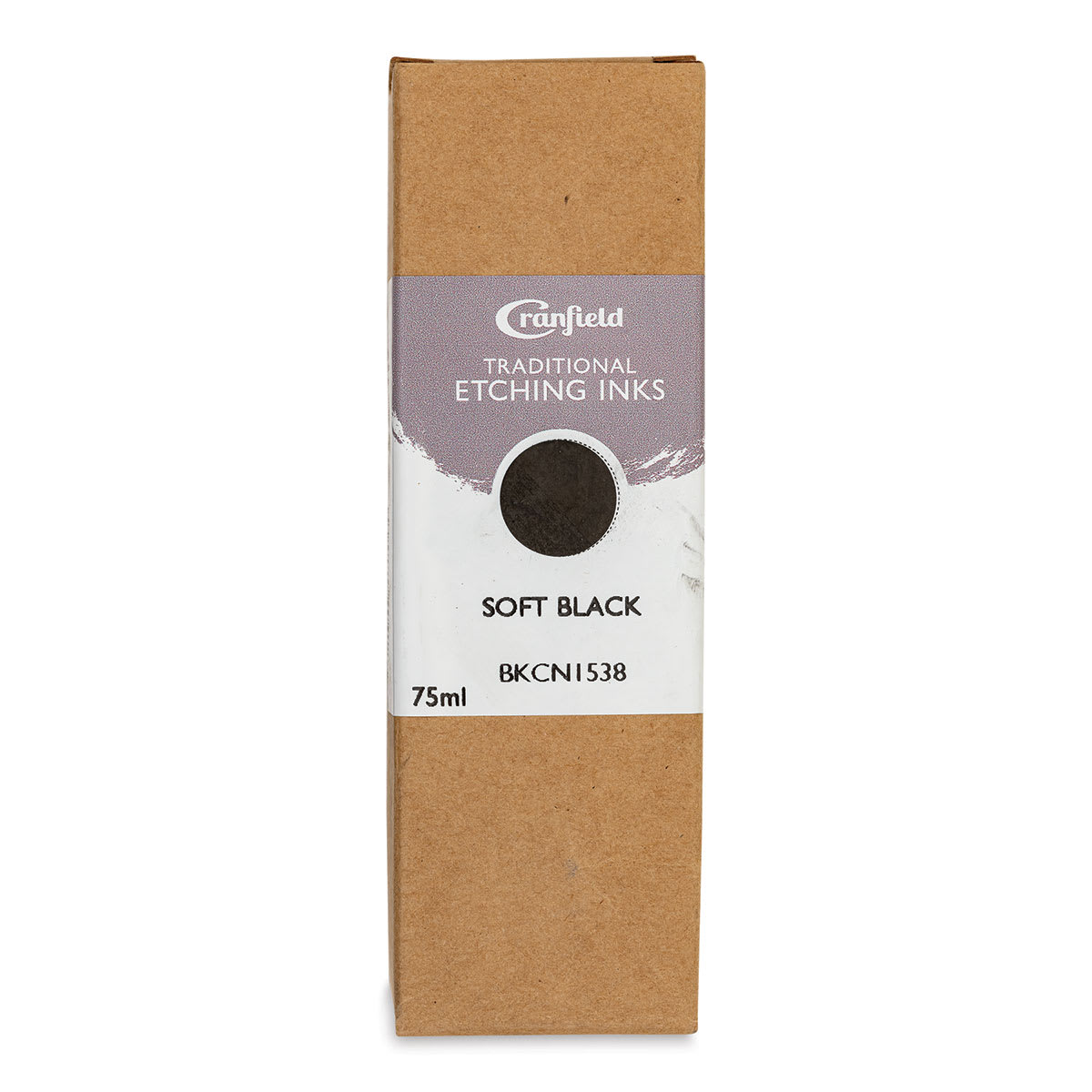 Cranfield Traditional Etching Ink - Soft Black, 75 ml - front of packaging