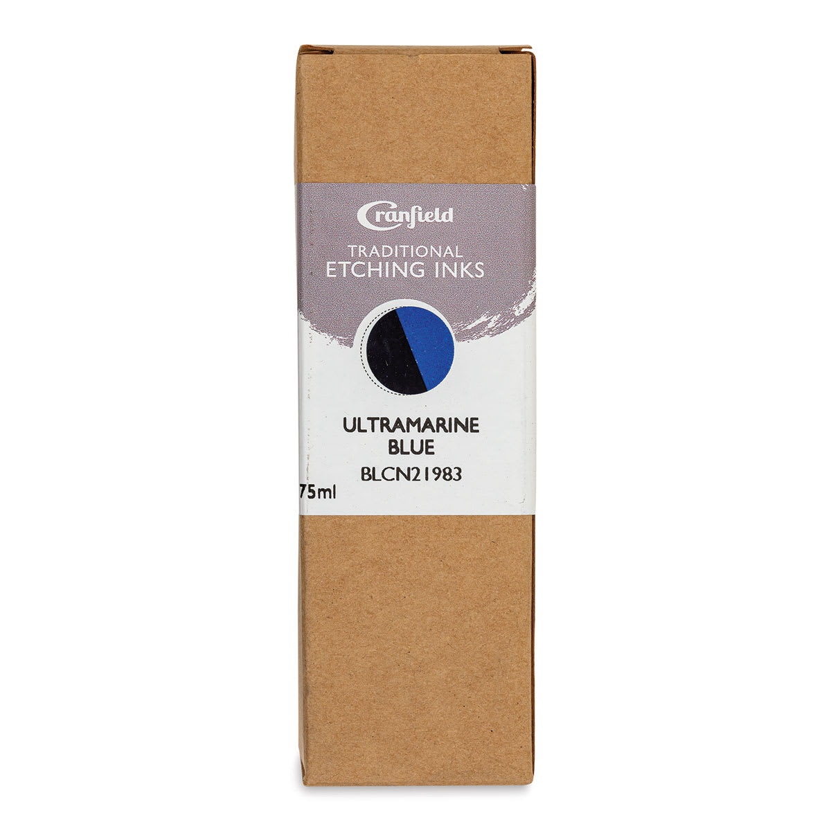 Cranfield Traditional Etching Ink - Ultramarine Blue, 75 ml - front of packaging