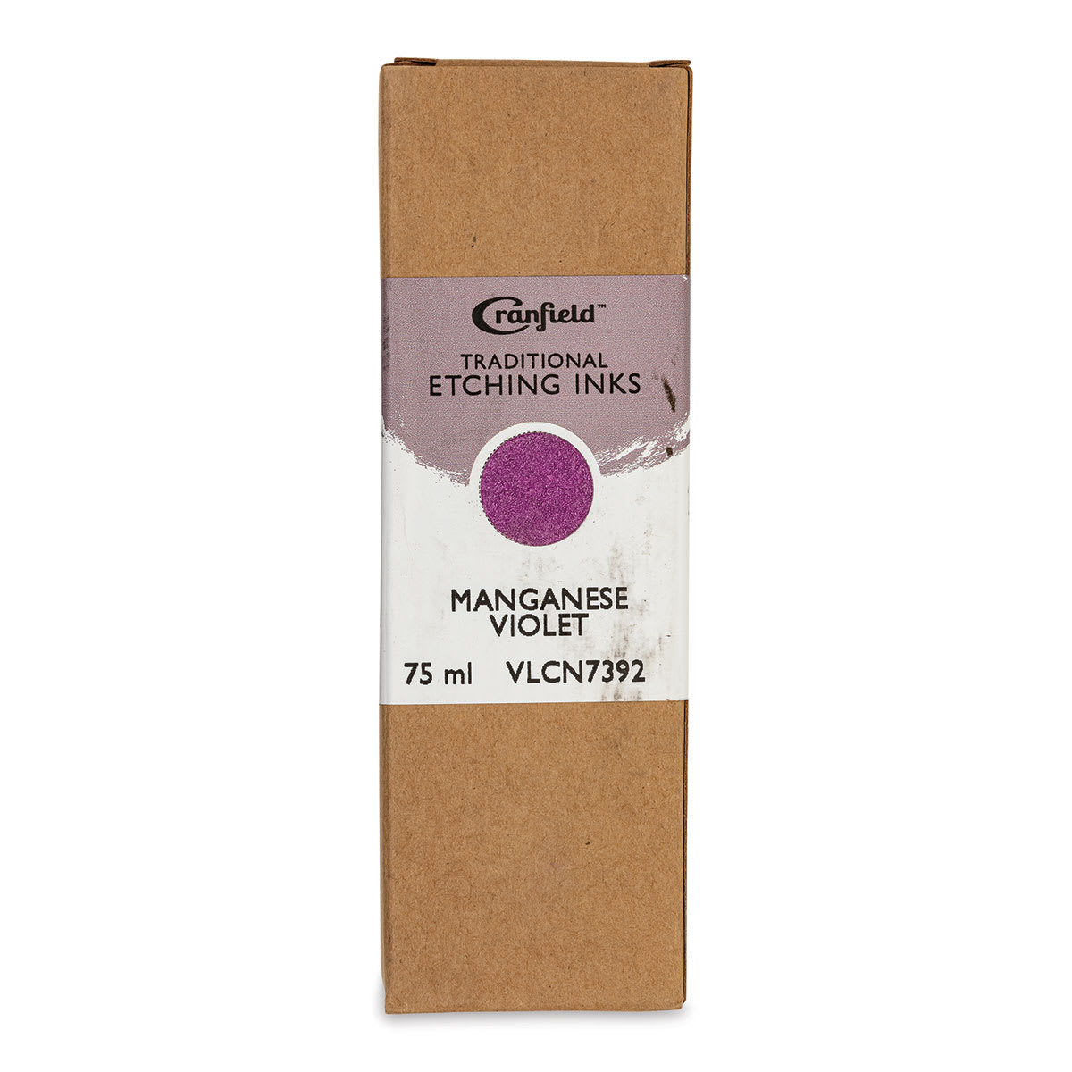 Cranfield Traditional Etching Ink - Manganese Violet 75 ml - front of packaging
