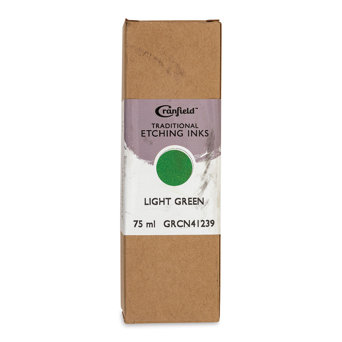 Cranfield Traditional Etching Ink - Light Green, 75 ml - front of packaging