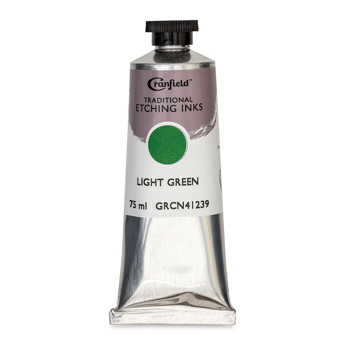 Cranfield Traditional Etching Ink - Light Green, 75 ml - front