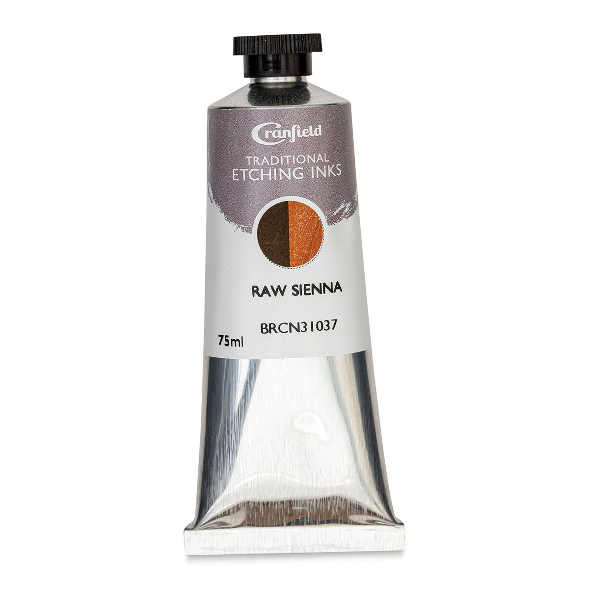 Cranfield Traditional Etching Ink - Raw Sienna, 75 ml - front