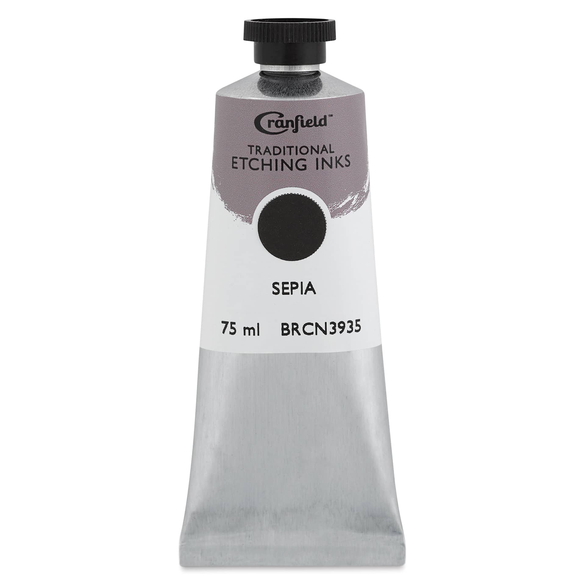 Cranfield Traditional Etching Ink - Sepia, 75 ml - front