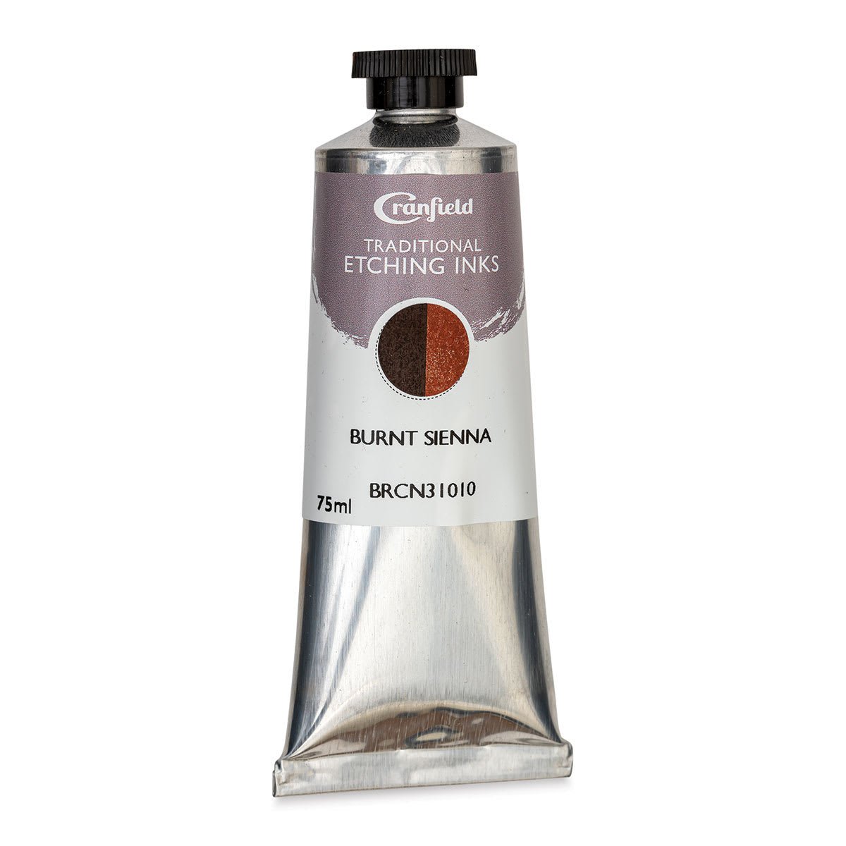 Cranfield Traditional Etching Ink - Burnt Sienna, 75 ml - front