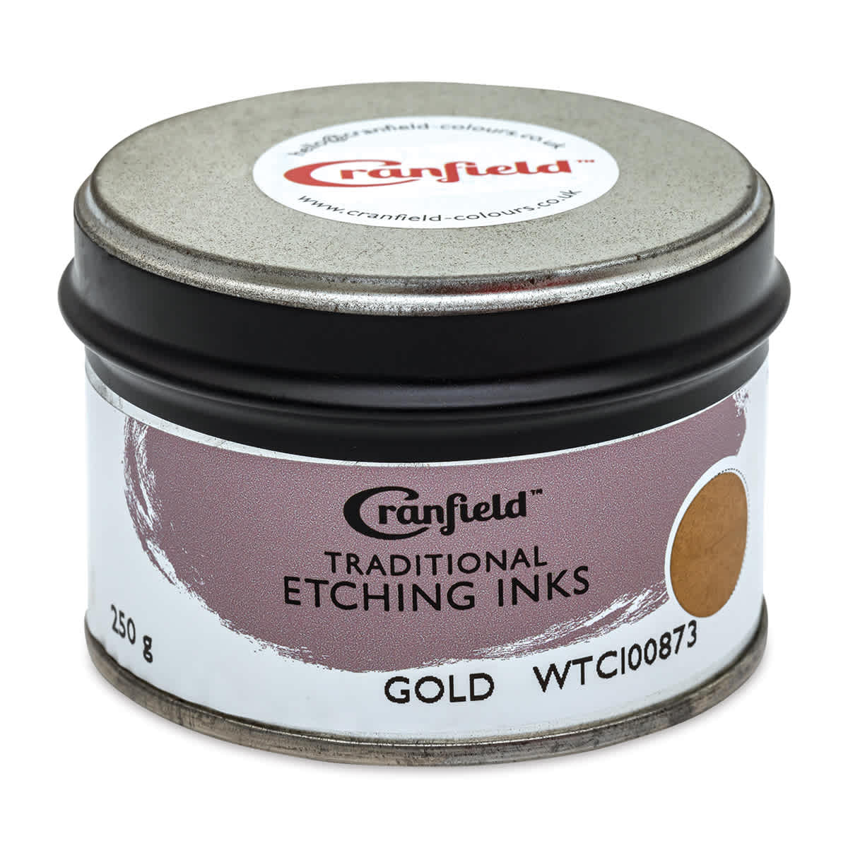 Cranfield Traditional Etching Ink - Gold, 250 g - front