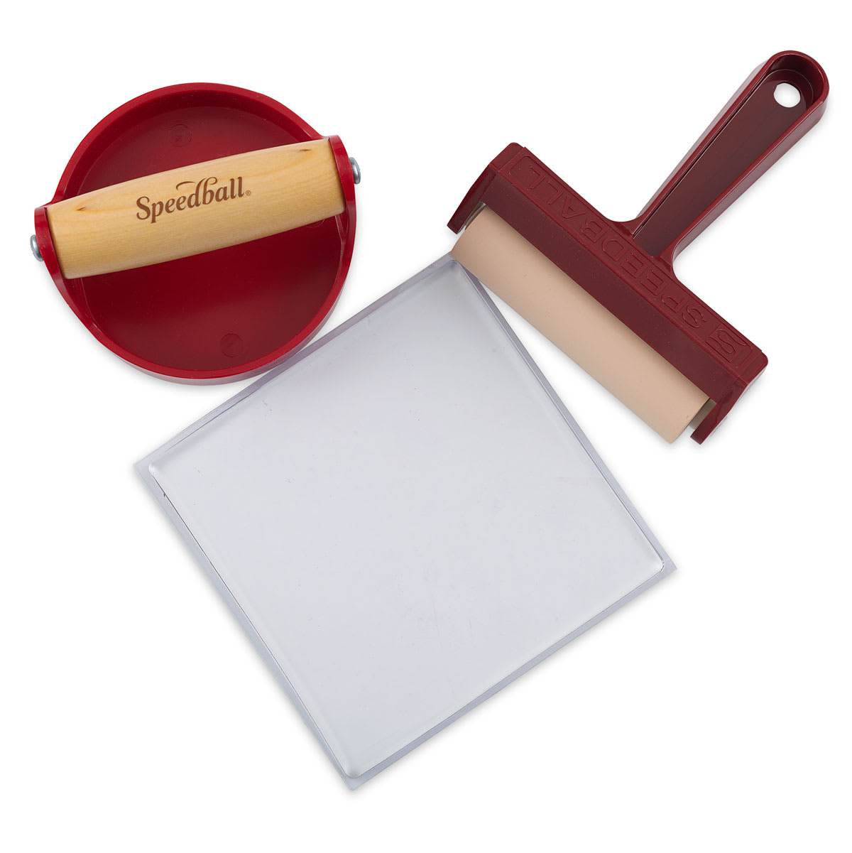 Speedball Gel Printing Tool Kit contents