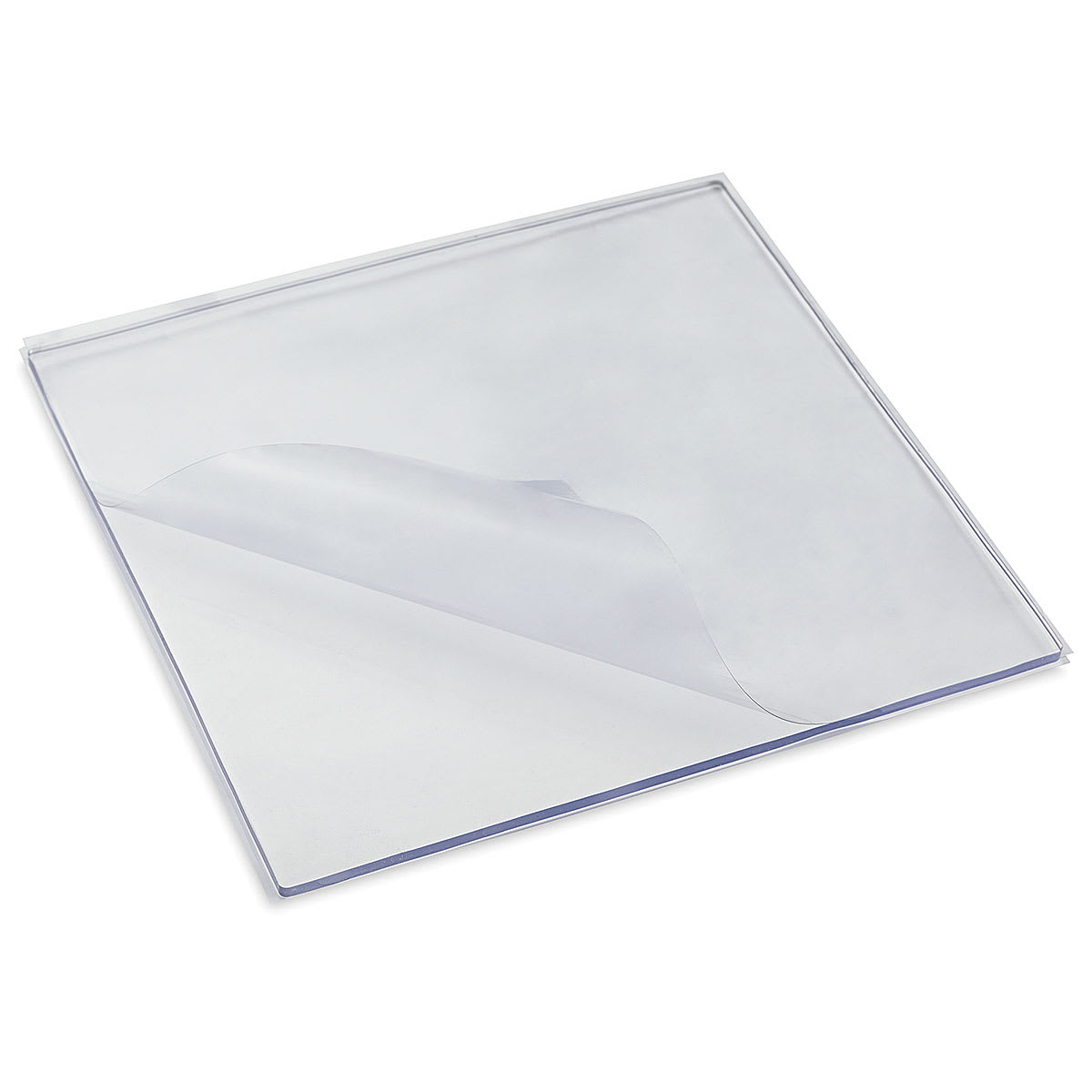 Speedball Gel Printing Plate - 12" x 12", Single Plate angled view