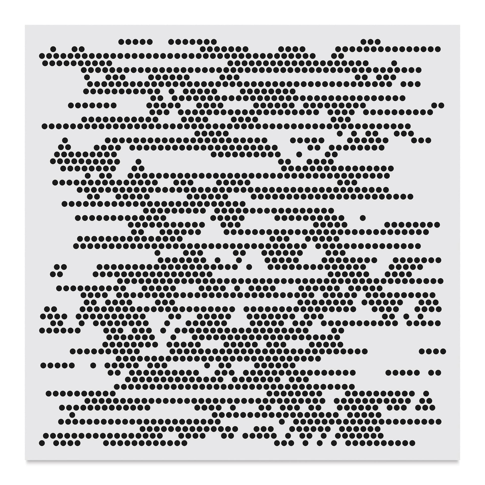 The Crafter's Workshop Stencil - Dots Everywhere, 6" x 6"