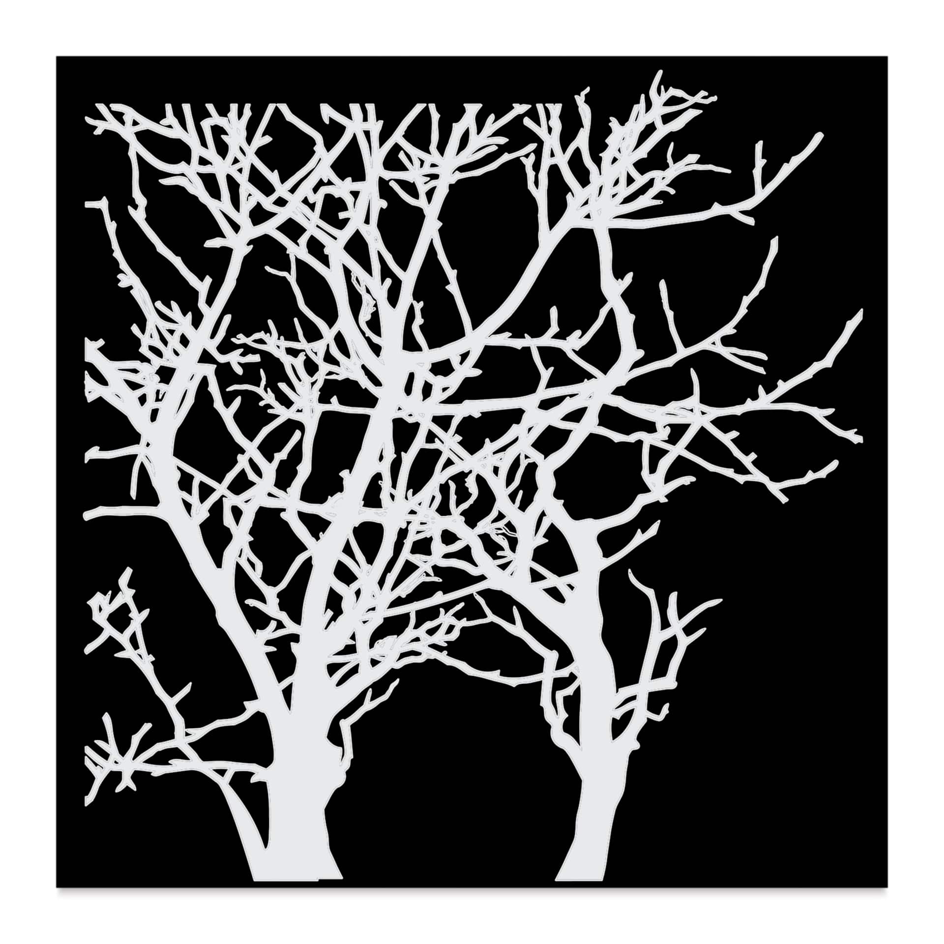 The Crafter's Workshop Stencil - Branches, 12" x 12"