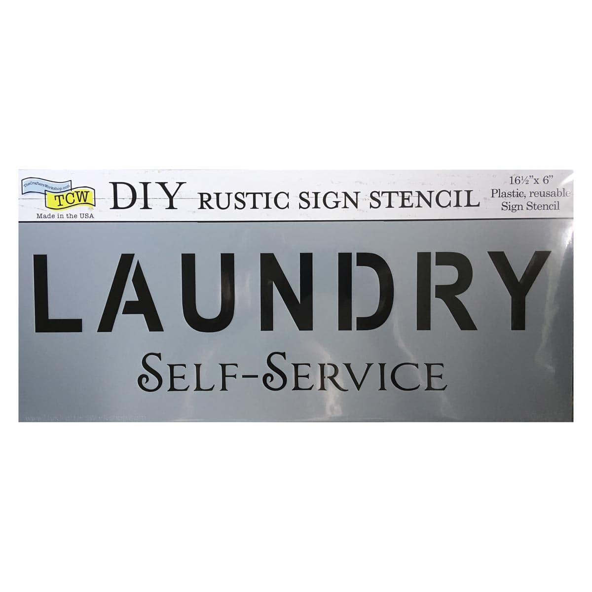 The Crafter's Workshop Stencils Laundry