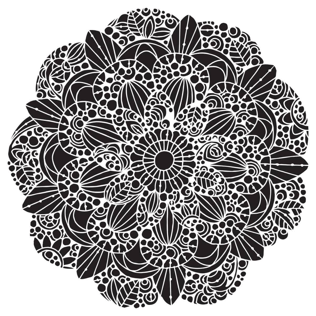 The Crafter's Workshop Stencils Sweet Posey - Peggable