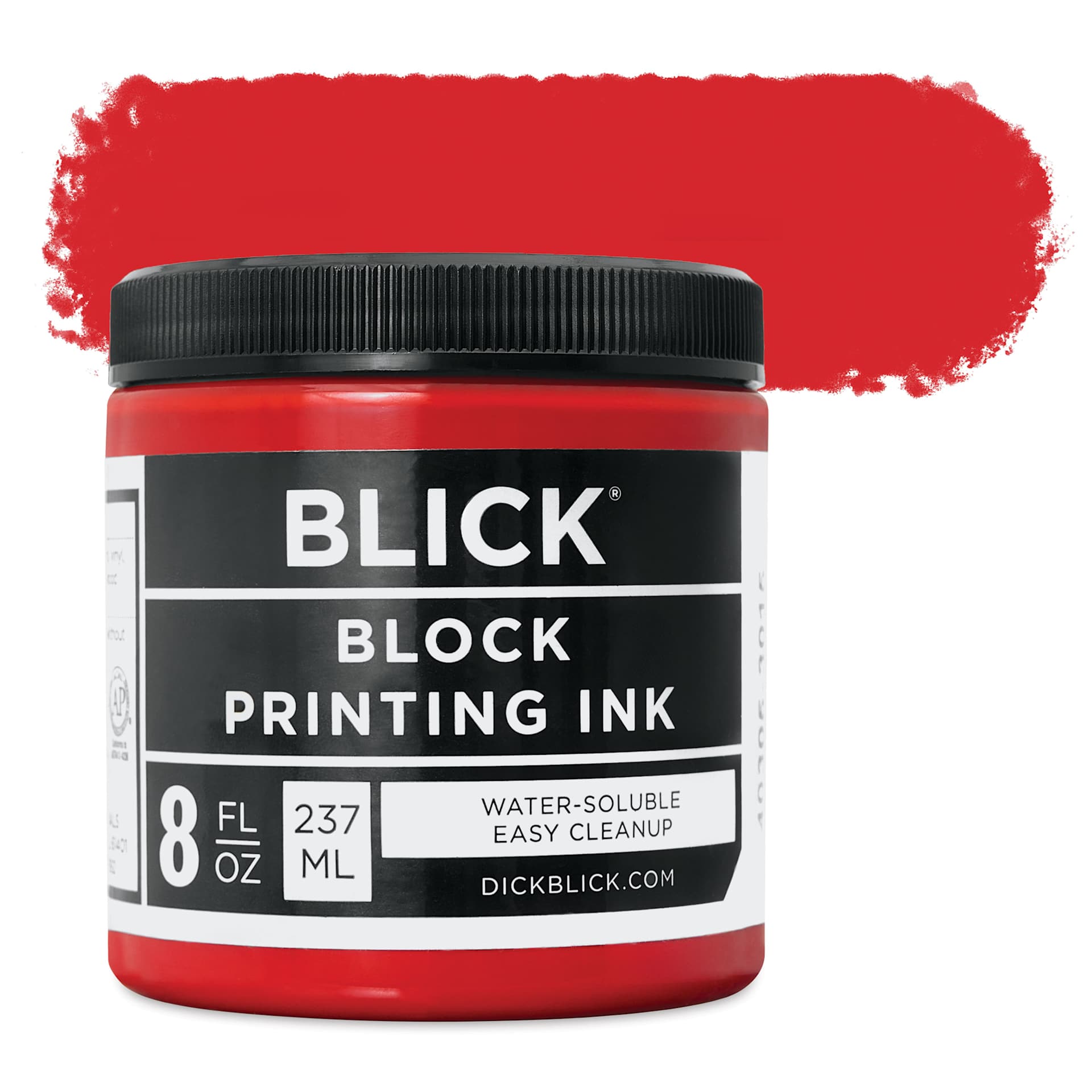 Blick Water-Soluble Block Printing Ink - Light Red, 8 oz Jar