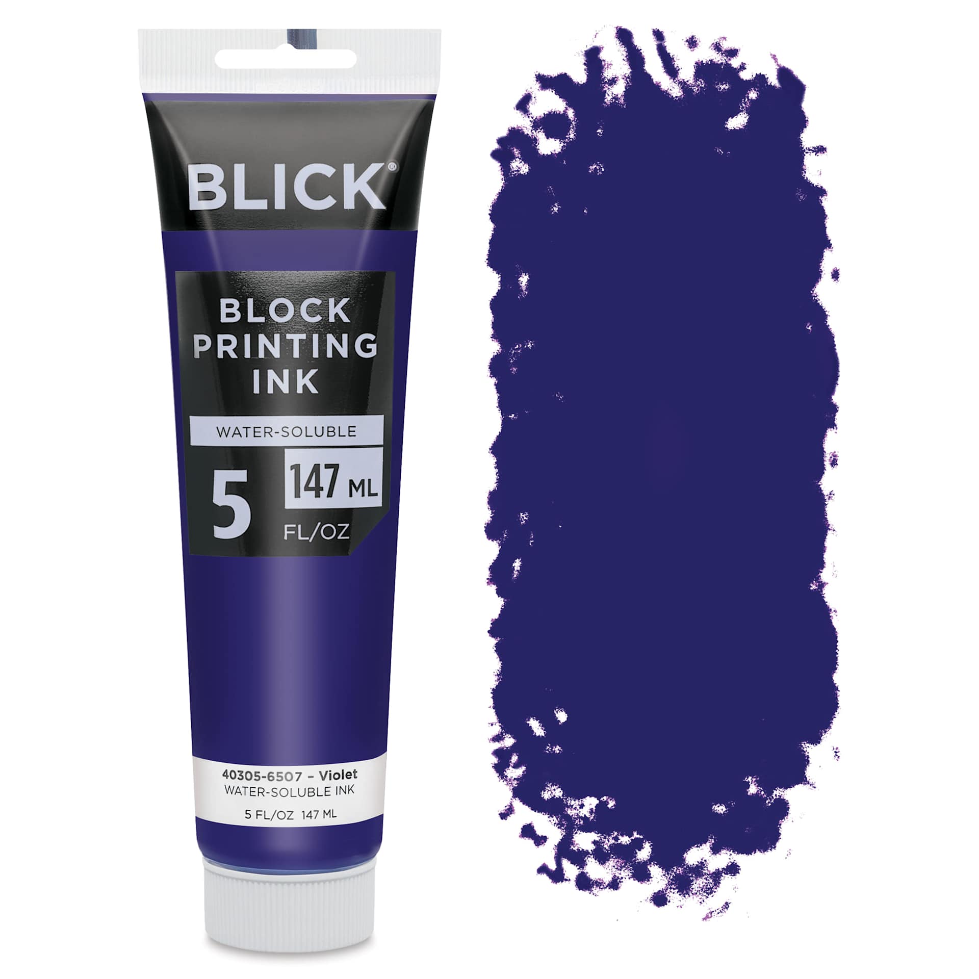 Blick Water-Soluble Block Printing Ink - Violet, 5 oz Tube