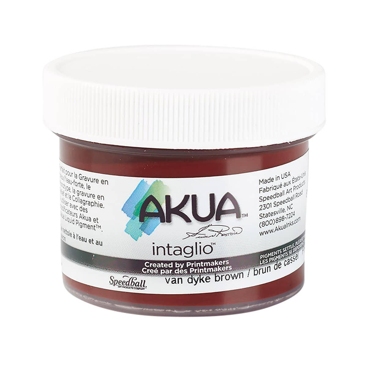 Akua Intaglio Ink Van Dyke Brown