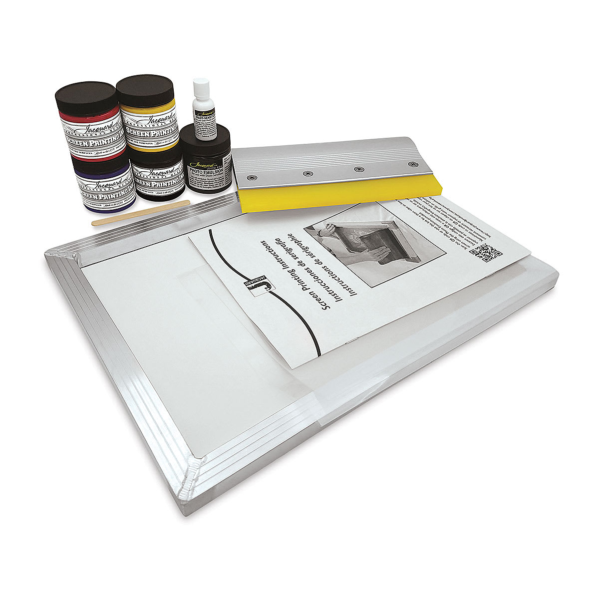 Jacquard Screen Printing Kit - Semi-Transparent Colors