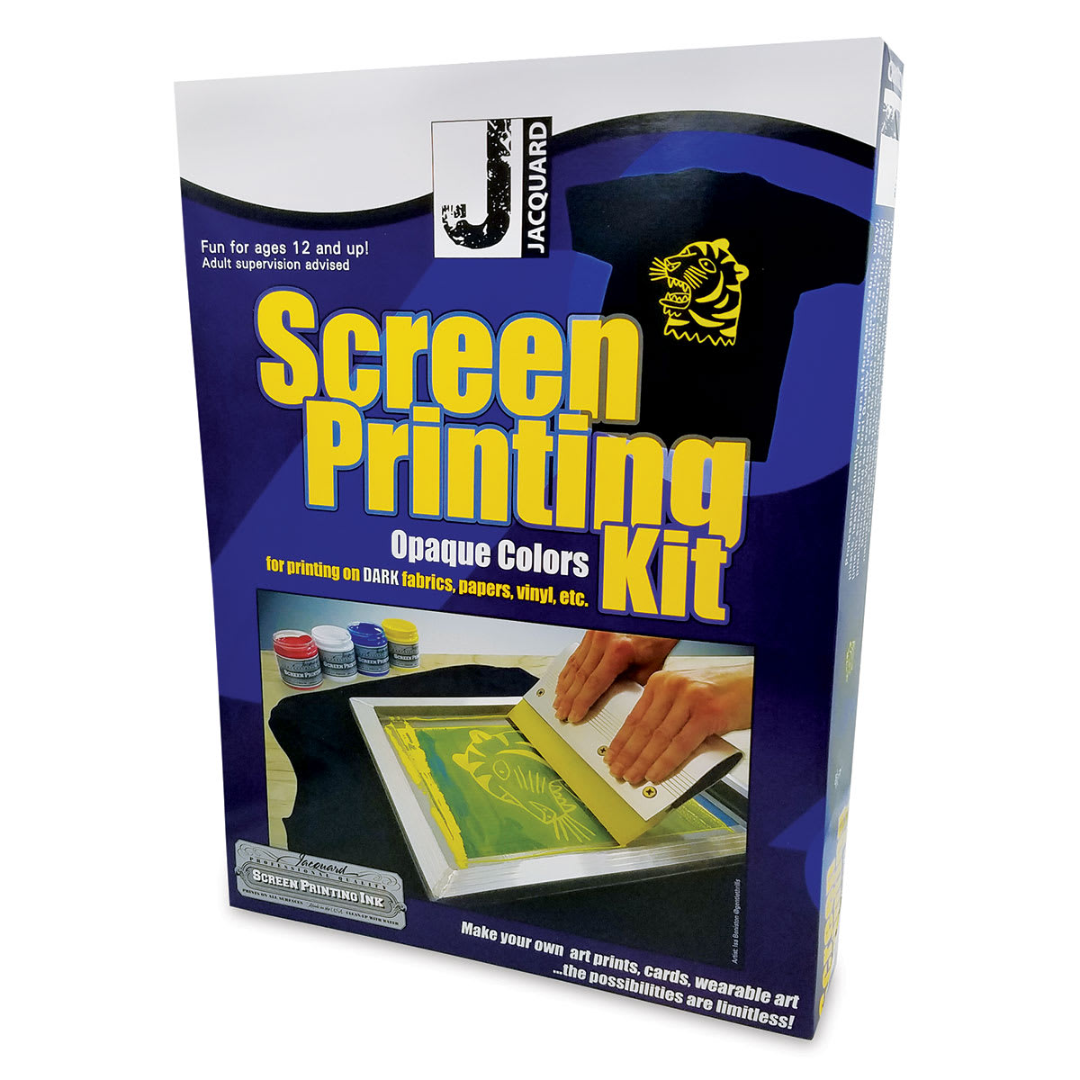 Jacquard Screen Printing Kit - Opaque Colors