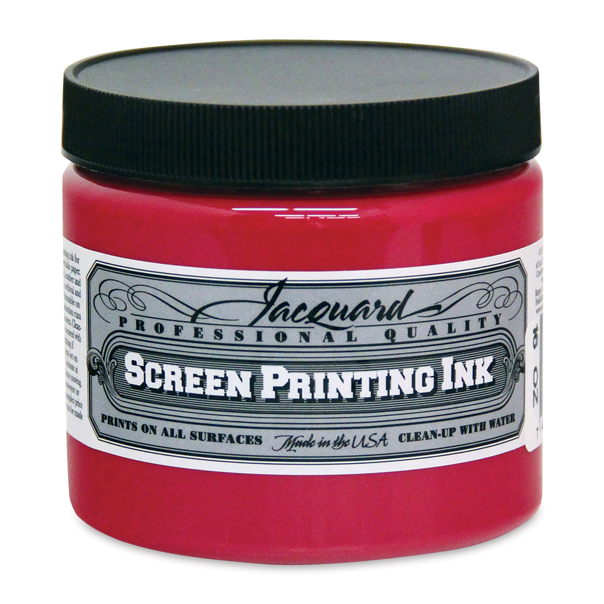 Jacquard Screen Printing Ink - Opaque Rubine, 16 oz
