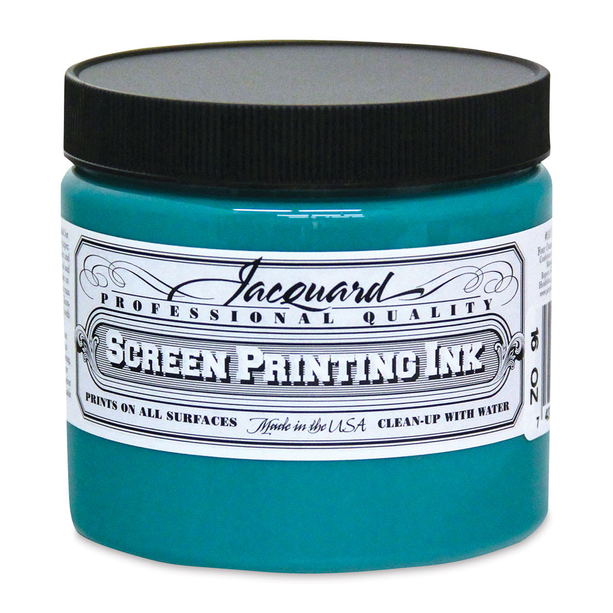 Jacquard Screen Printing Ink - Turquoise, 16 oz
