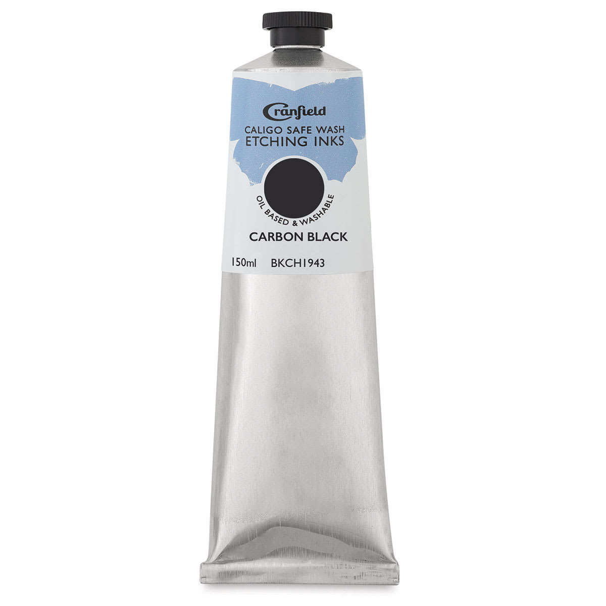 Cranfield Caligo Safe Wash Etching Ink - Carbon Black, 150 ml Tube