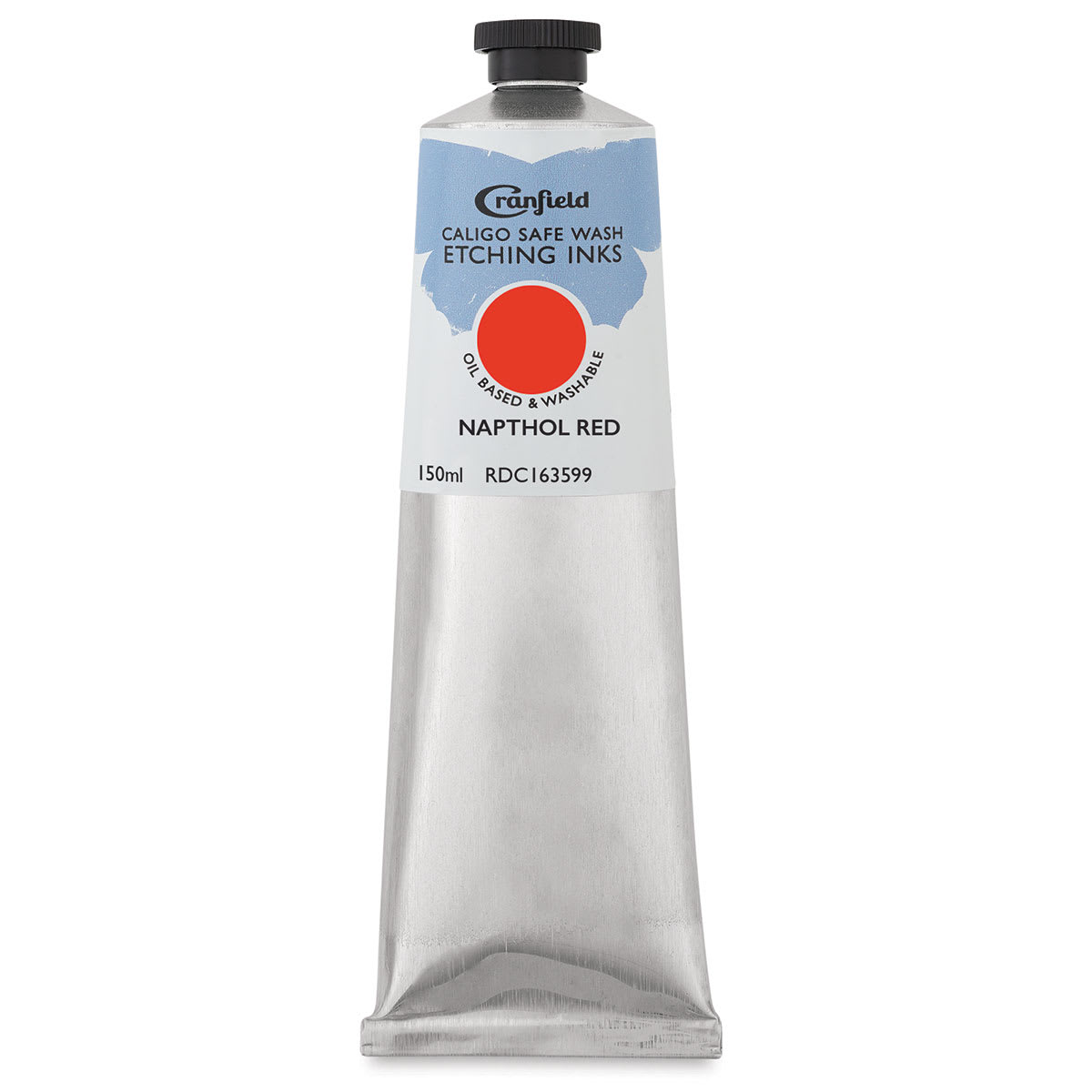 Cranfield Caligo Safe Wash Etching Ink - Napthol Red, 150 ml Tube