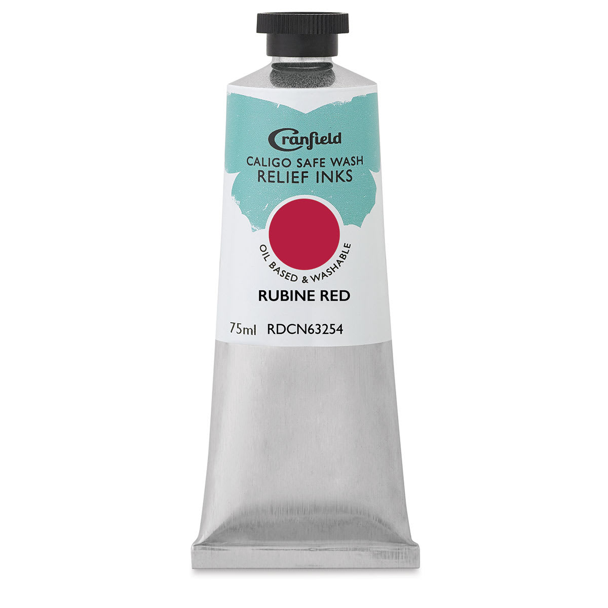 Cranfield Caligo Safe Wash Relief Ink - Rubine Red, 75 ml