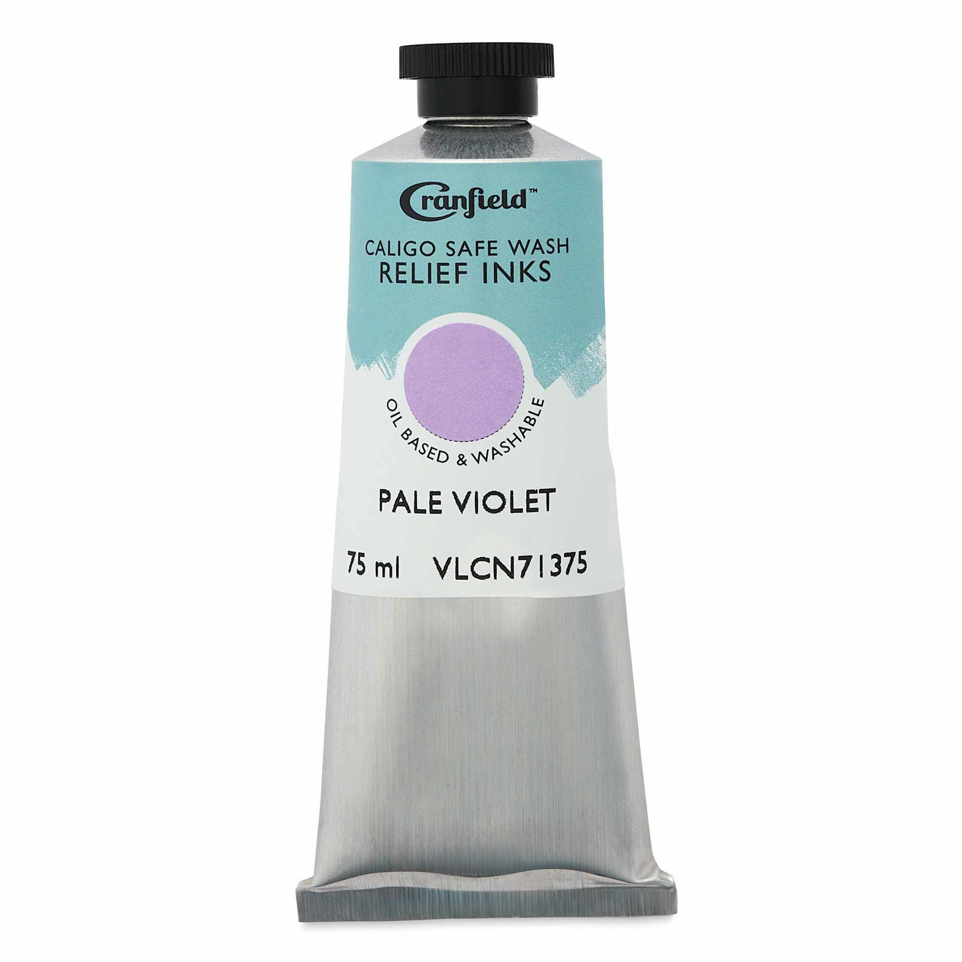 Cranfield Caligo Safe Wash Relief Ink - Pale Violet, 75 ml tube