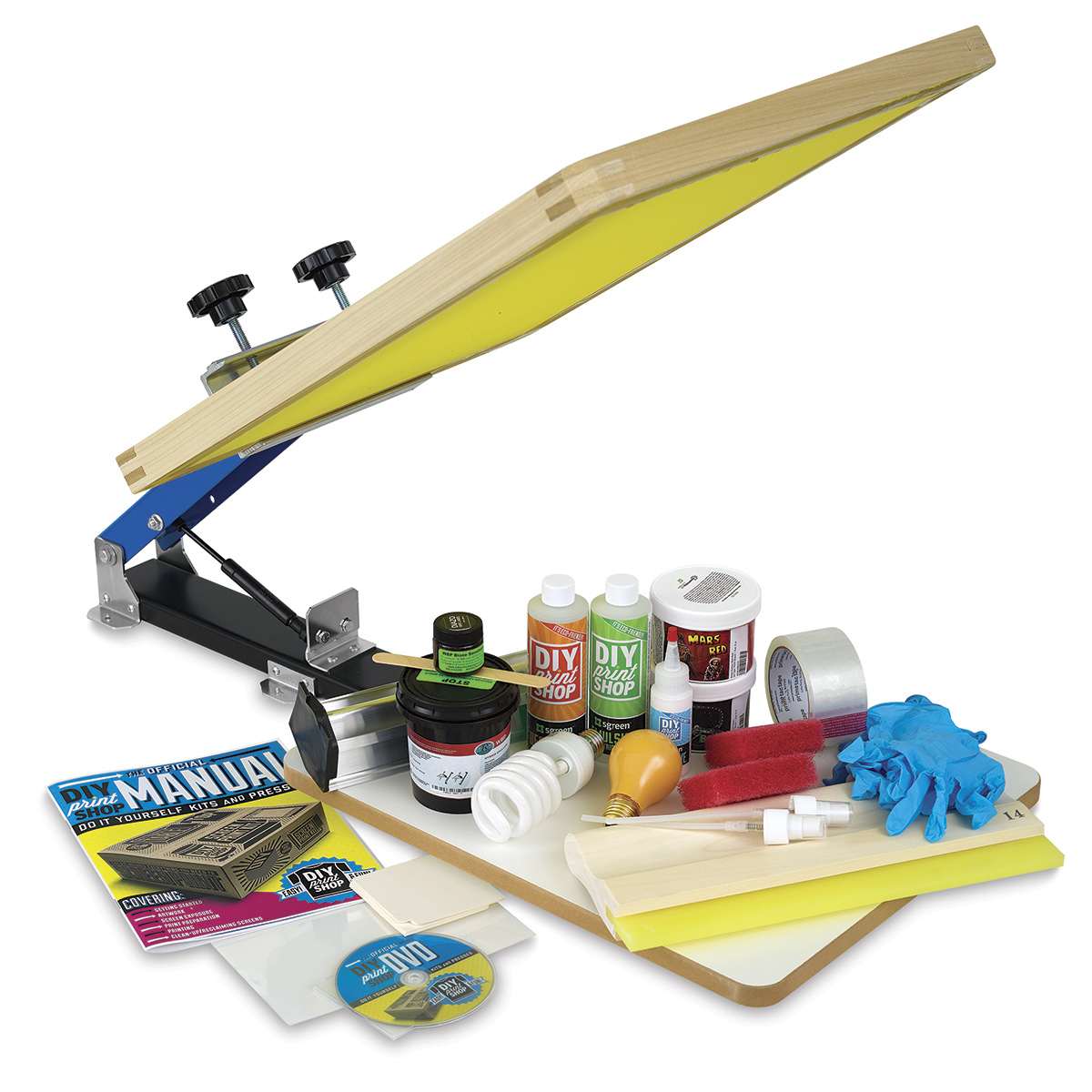 DIY Print Shop Screen Printing Kit - Gig Poster Kit DIY Print Shop Screen Printing Kit - Gig Poster Kit