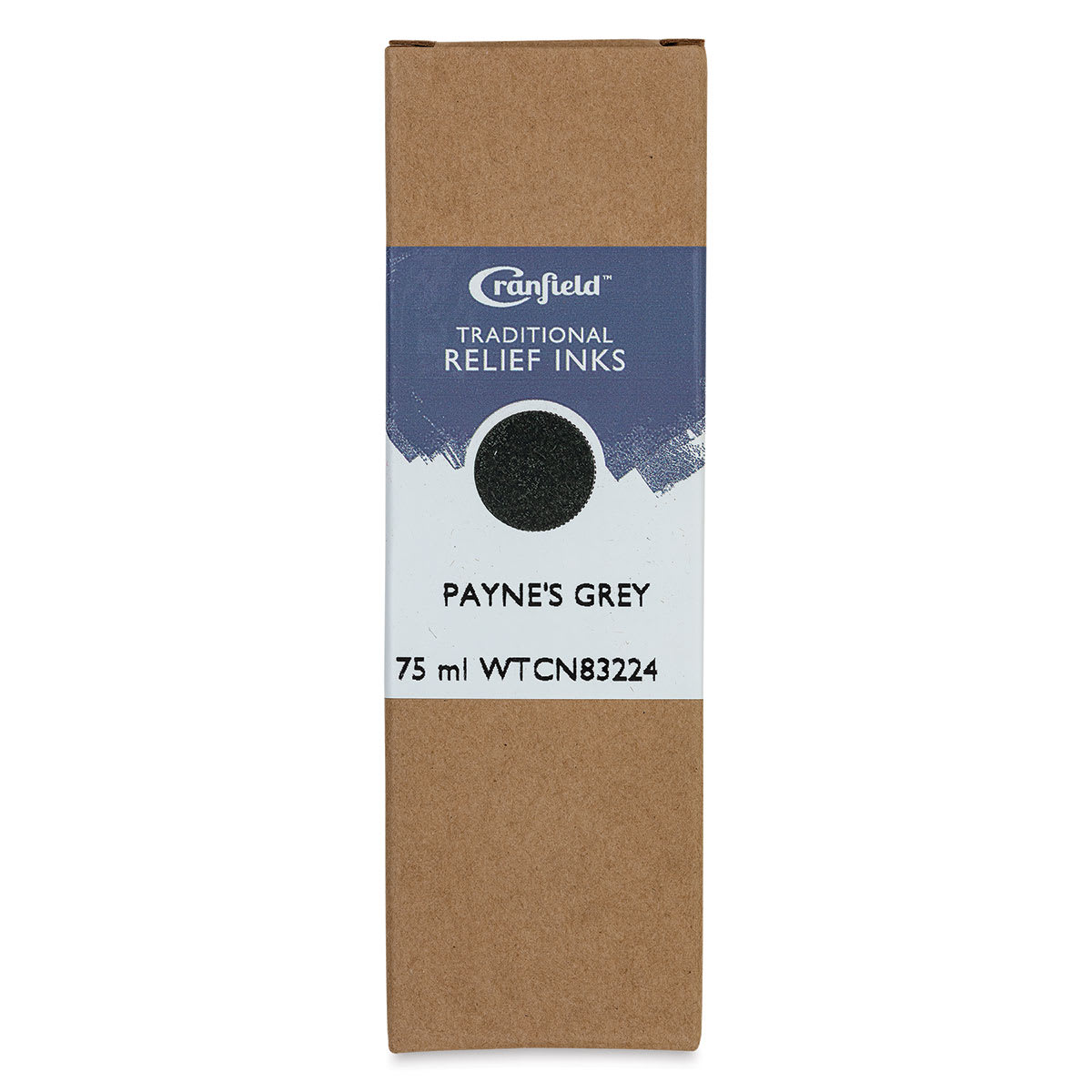 Cranfield Traditional Relief Ink - Payne's Grey, 75 ml - front of packaging