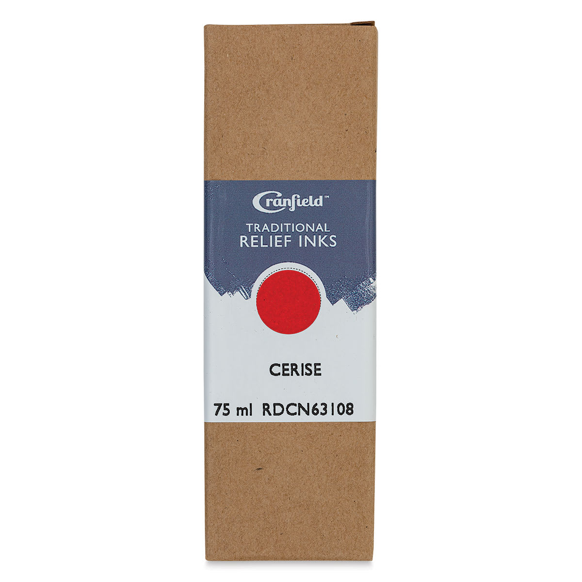 Cranfield Traditional Relief Ink - Cerise, 75 ml - front of packaging
