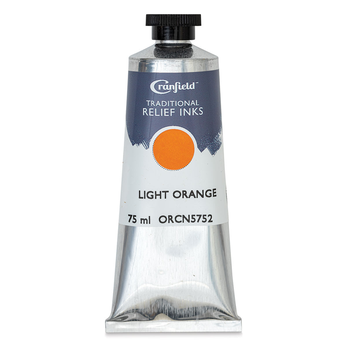 Cranfield Traditional Relief Ink - Light Orange, 75 ml - front