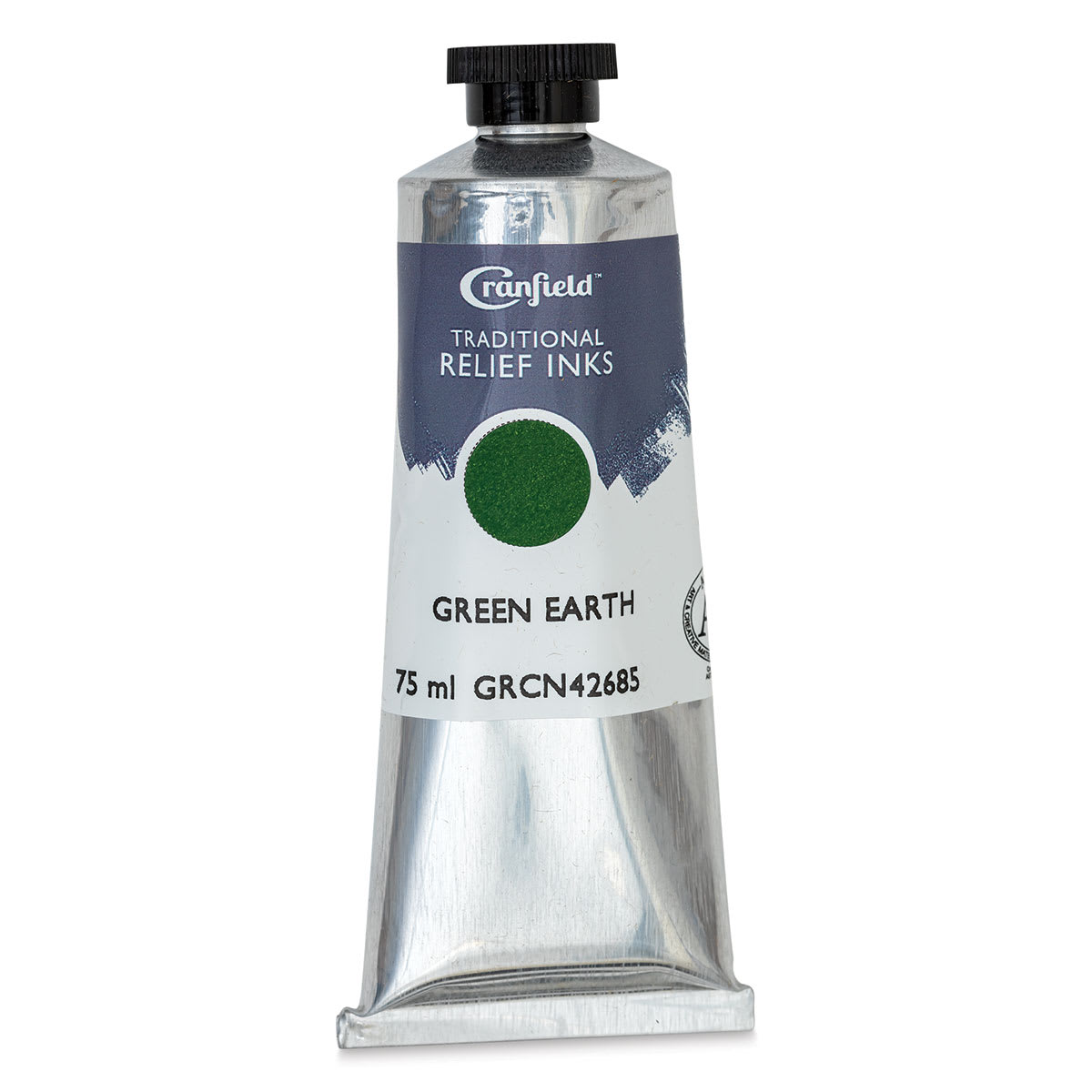 Cranfield Traditional Relief Ink - Green Earth, 75 ml - front