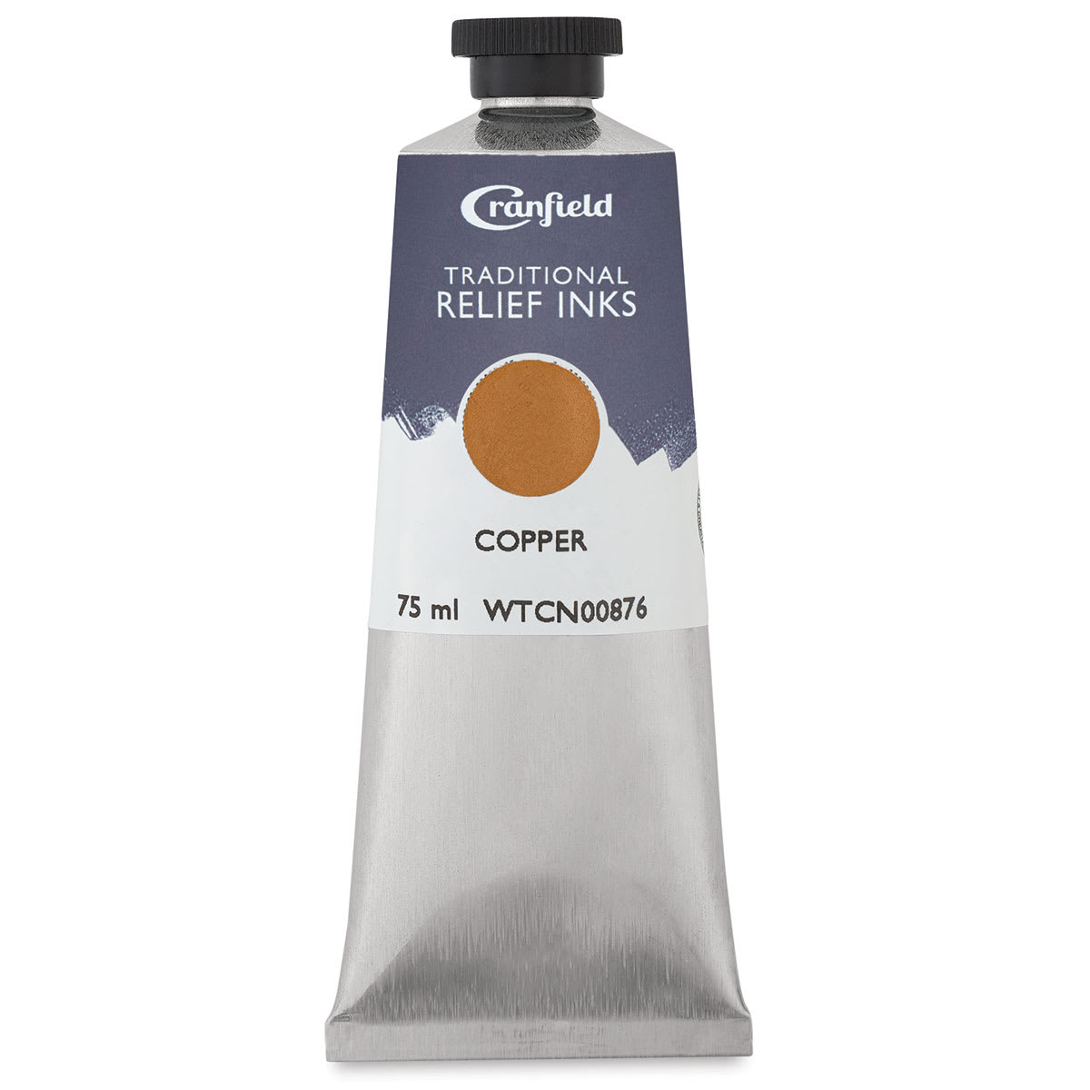 Cranfield Traditional Relief Ink - Copper, 75 ml, Tube
