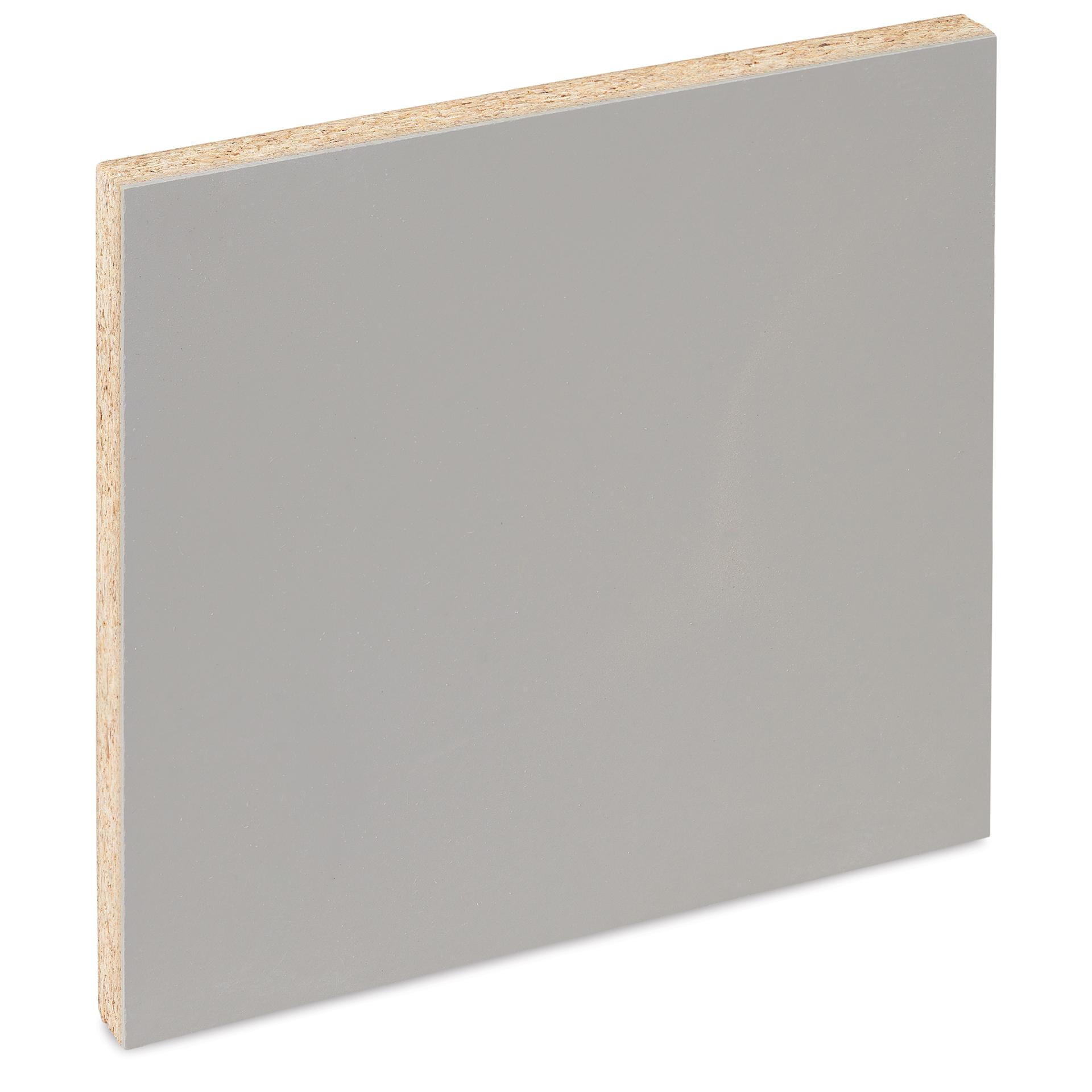 Blick Battleship Gray Linoleum - Block, 12" x 12", Mounted
