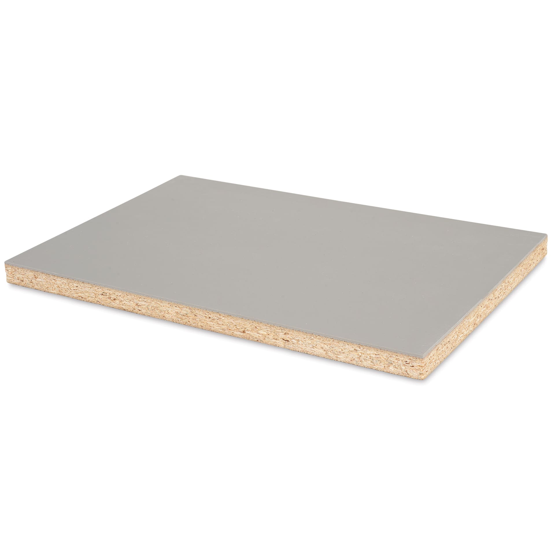 Blick Battleship Gray Linoleum - Block, 12" x 18", Mounted, flat