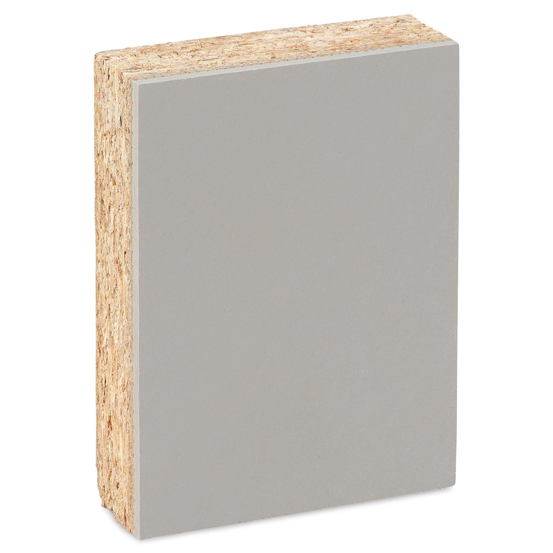 Blick Battleship Gray Linoleum - Block, 3" x 4", Mounted