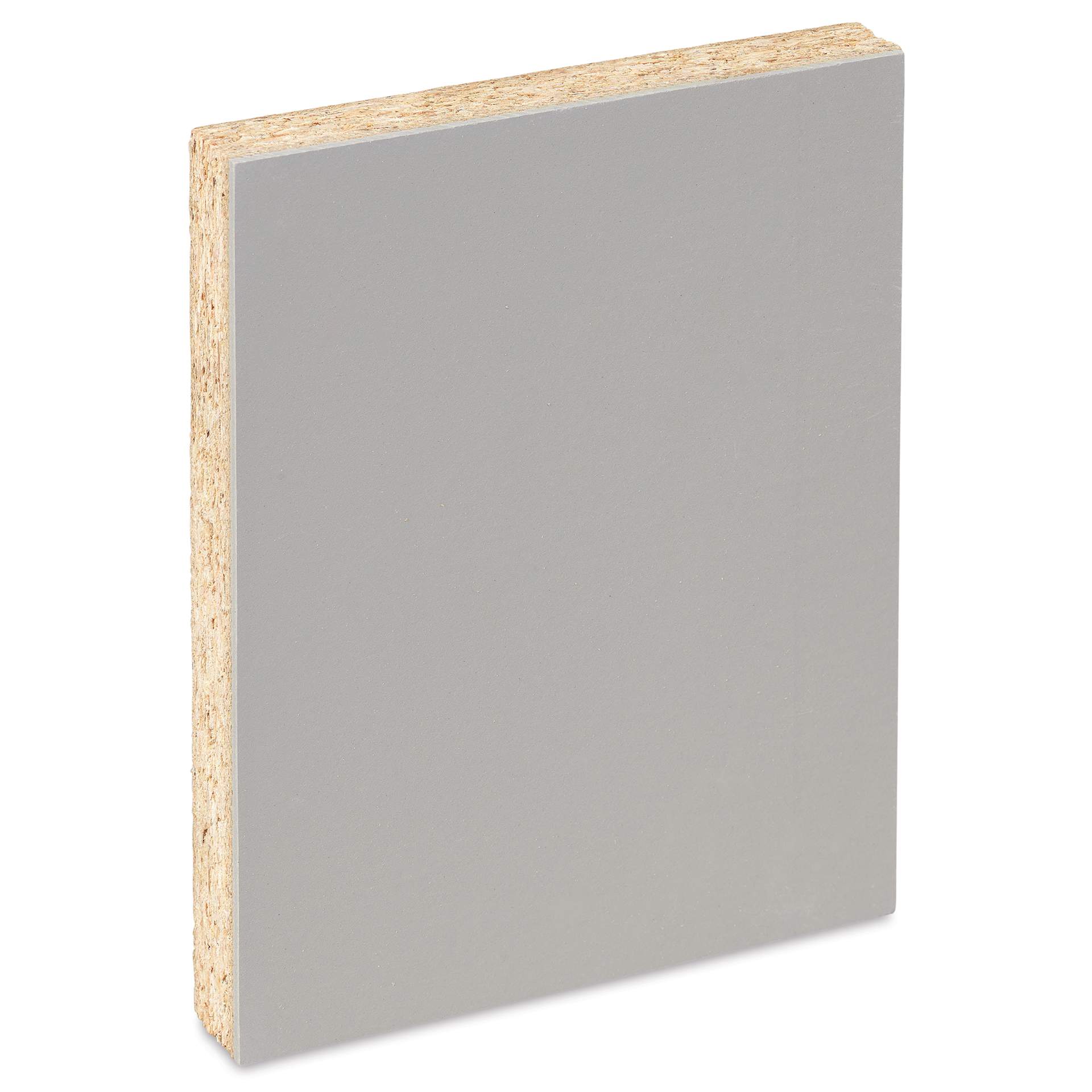 Blick Battleship Gray Linoleum - Block, 6" x 8", Mounted