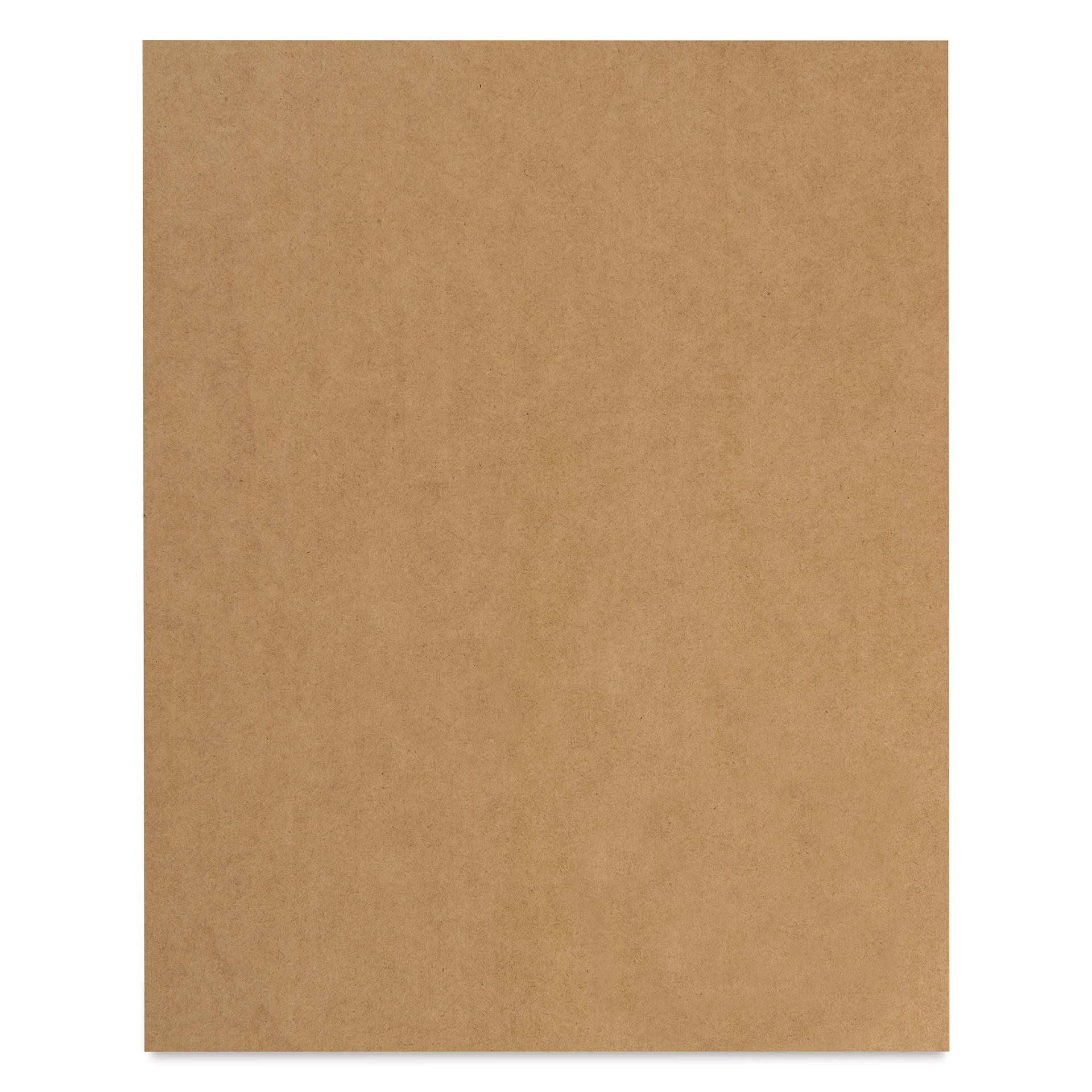 Speedball Mounted Linoleum Block - 8" x 10", back of block
